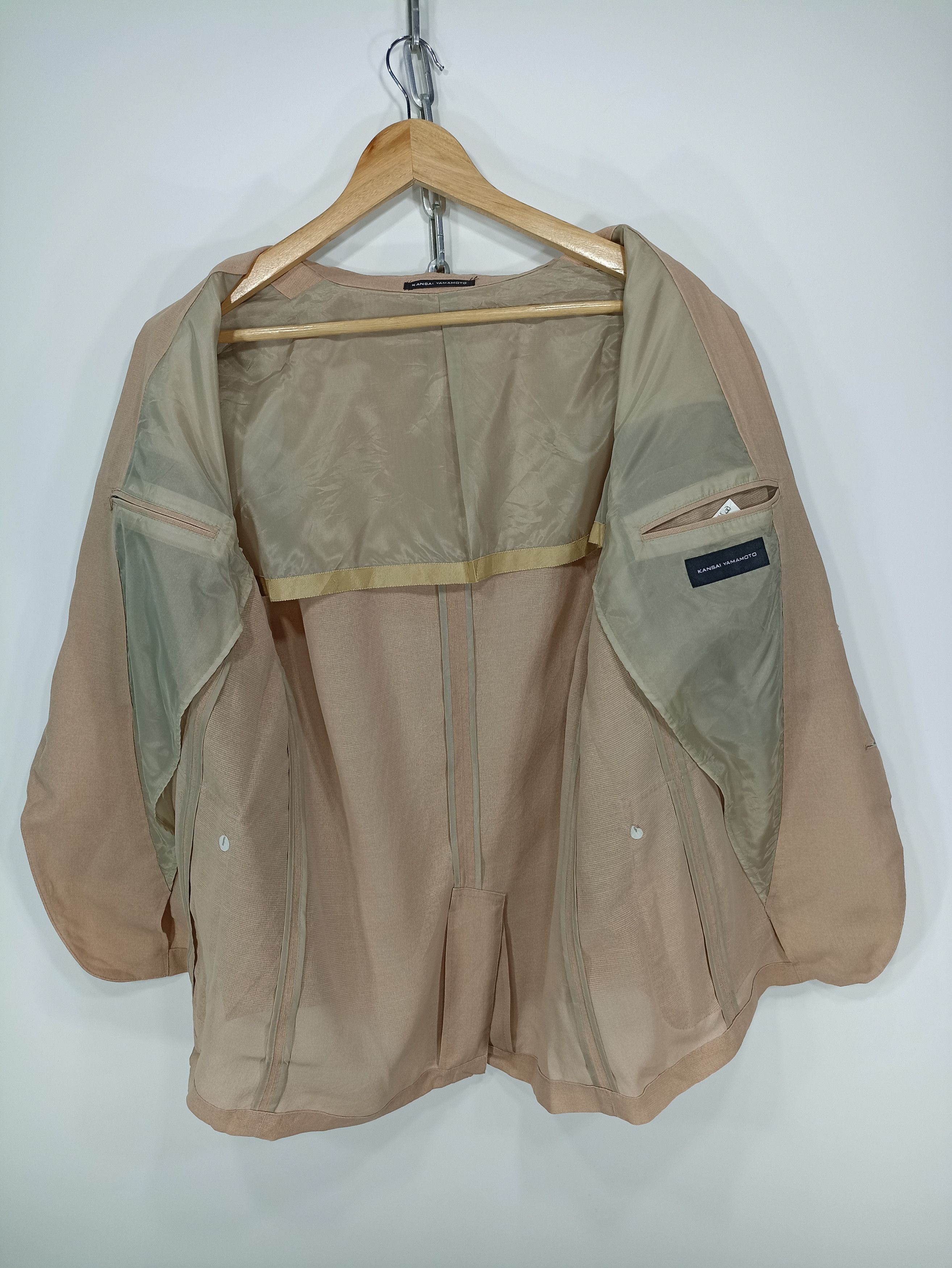 Designer × Japanese Brand × Kansai Yamamoto Kansai Yamamoto Mesh Blazer Size US M / EU 48-50 / 2 - 6 Thumbnail