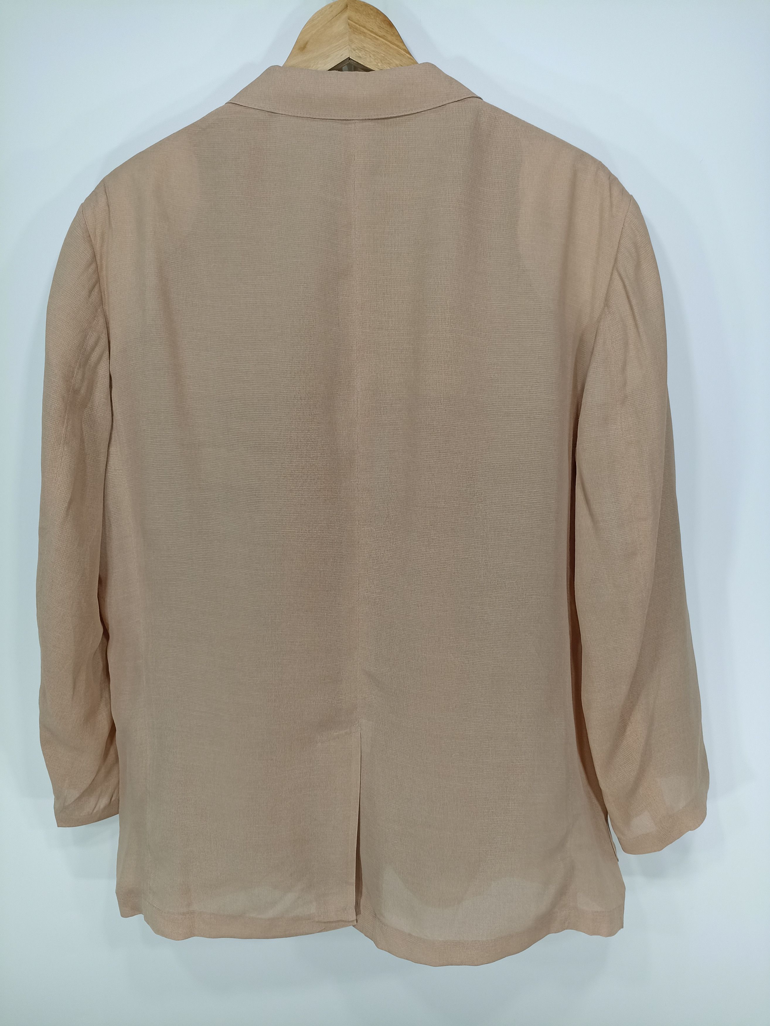 Designer × Japanese Brand × Kansai Yamamoto Kansai Yamamoto Mesh Blazer Size US M / EU 48-50 / 2 - 7 Thumbnail