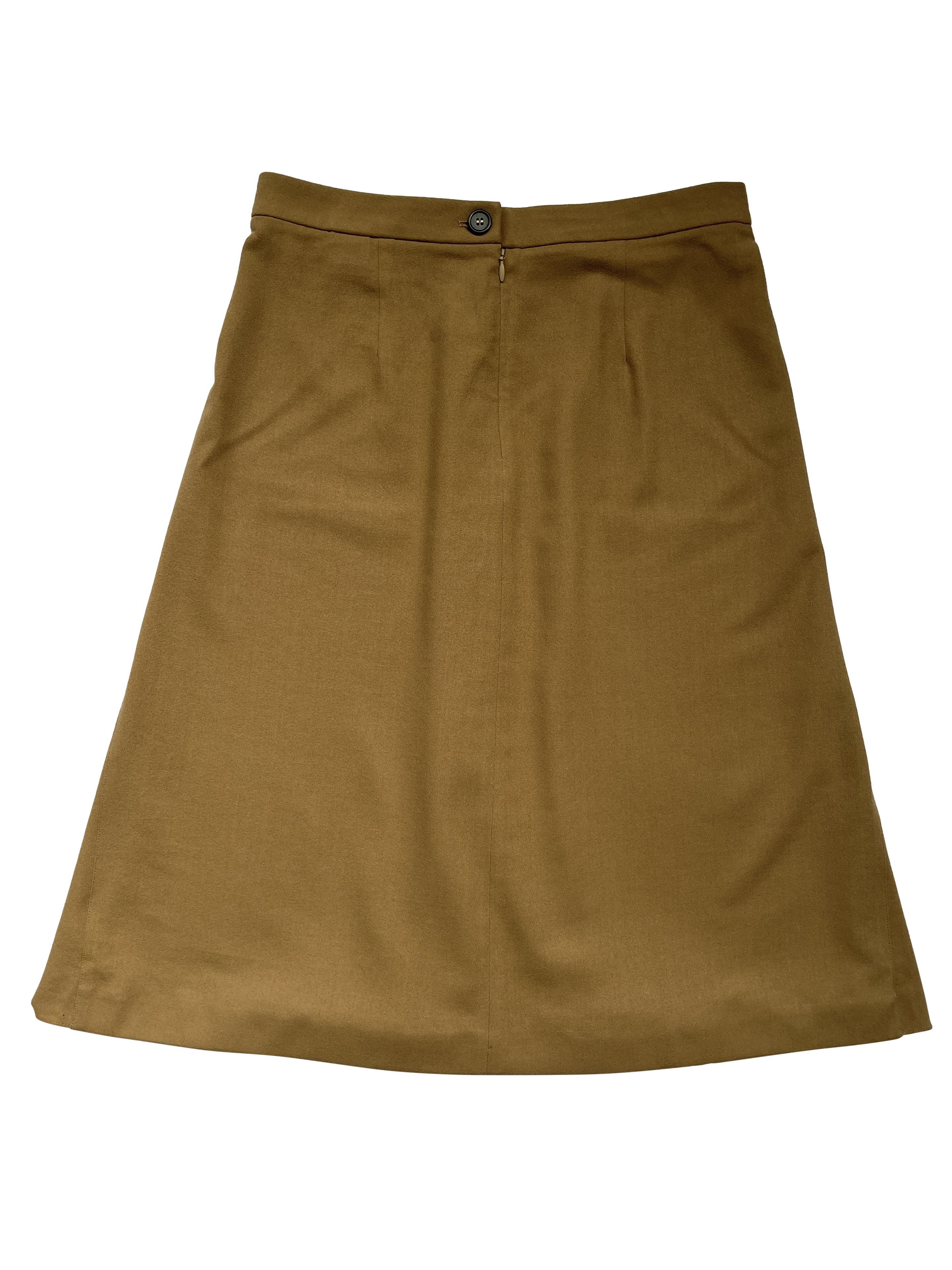 Hermes ⚡️QUICK SALE⚡️Hemes by Martin Margiela Brown/Beige Skirt Size 30" / US 8 / IT 44 - 2 Thumbnail