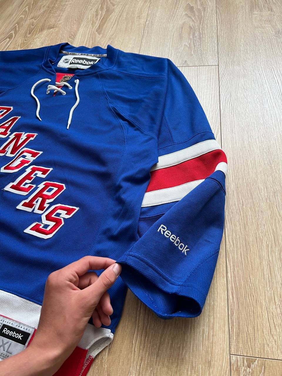 NHL Vintage Rebook NHL Rangers Jersey Size US XL / EU 56 / 4 - 6 Thumbnail