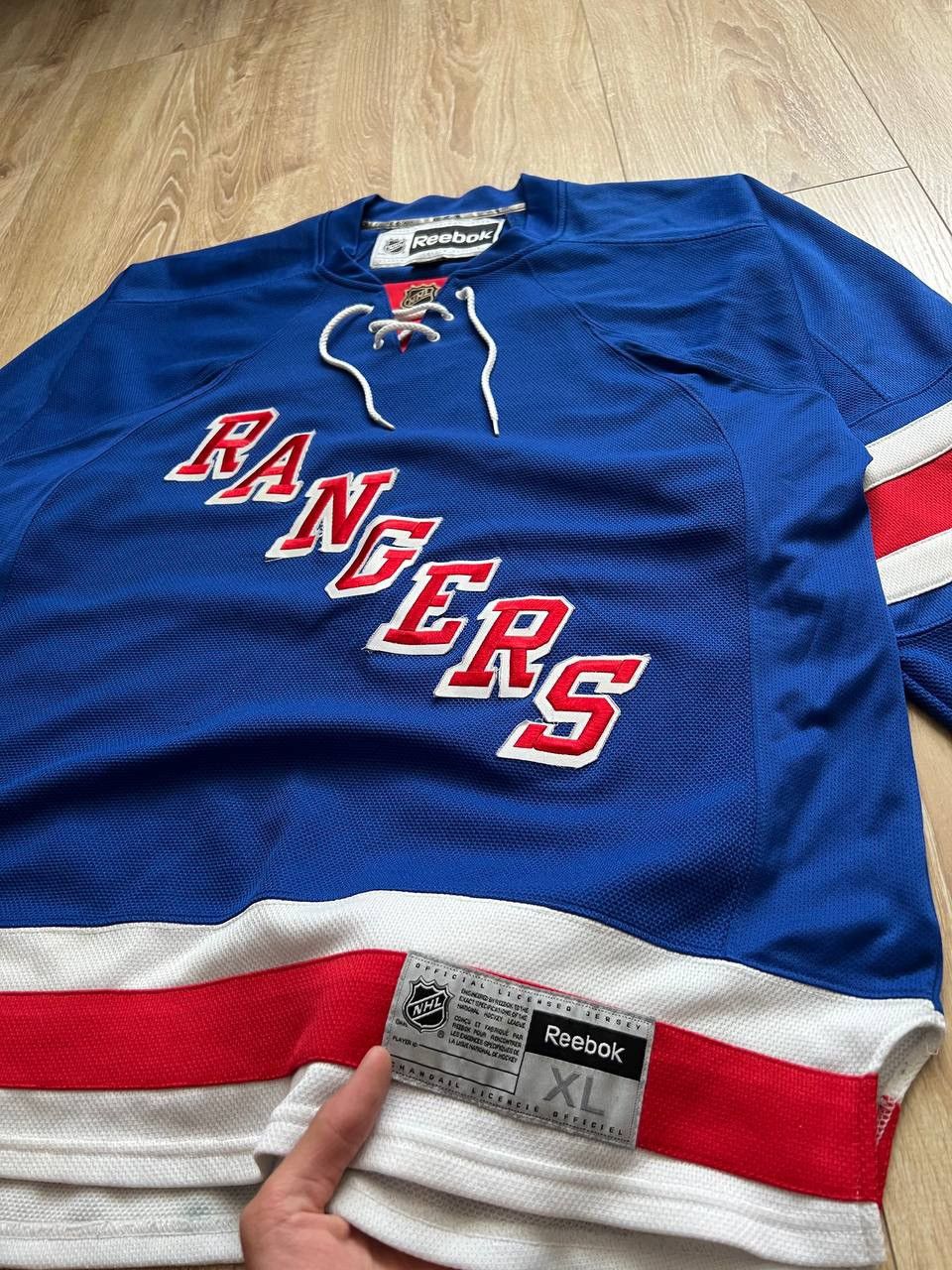 NHL Vintage Rebook NHL Rangers Jersey Size US XL / EU 56 / 4 - 7 Thumbnail