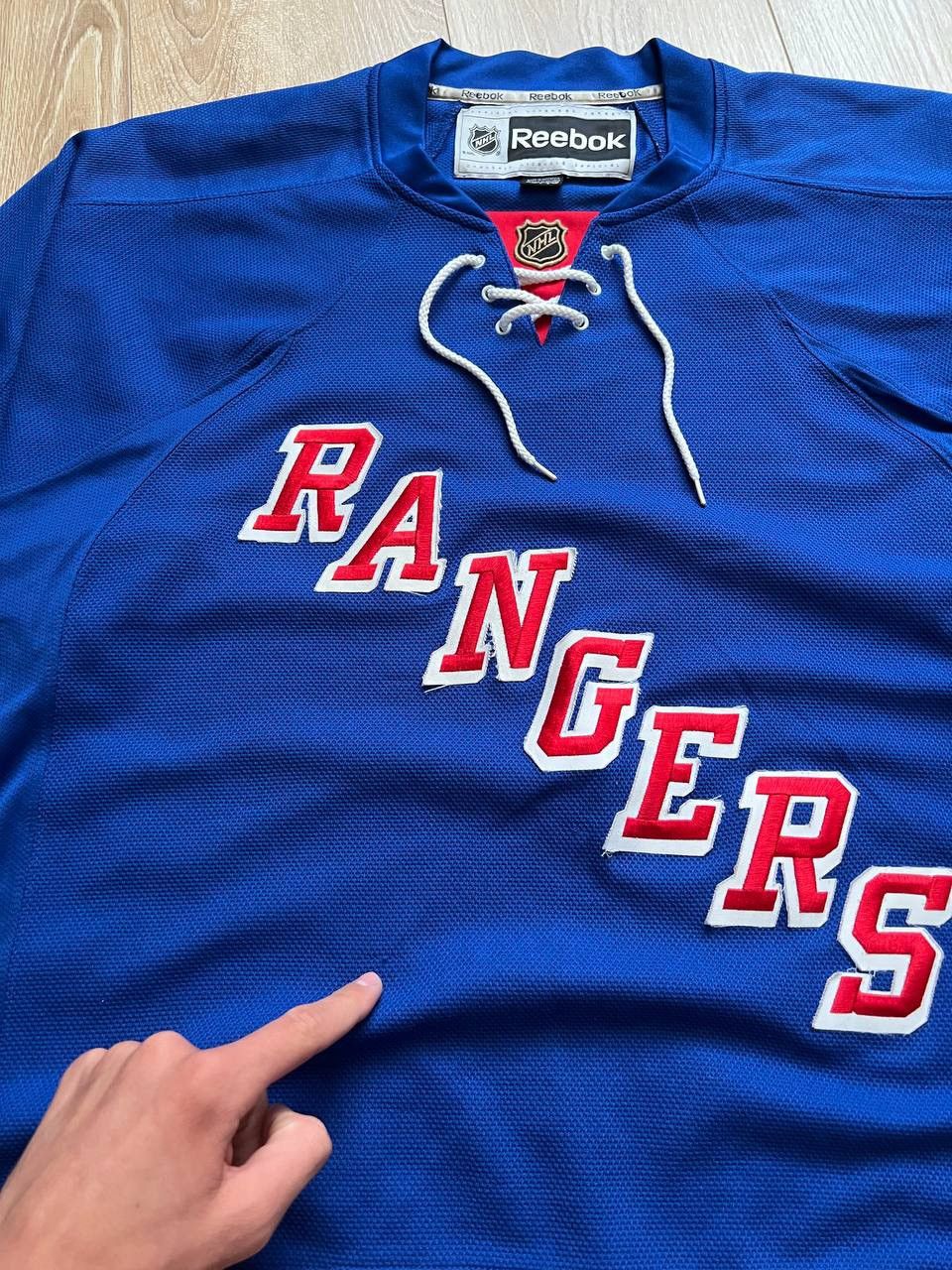 NHL Vintage Rebook NHL Rangers Jersey Size US XL / EU 56 / 4 - 16 Thumbnail