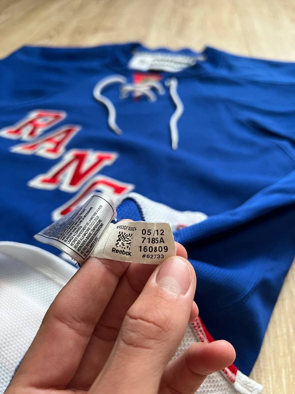 NHL Vintage Rebook NHL Rangers Jersey Size US XL / EU 56 / 4 - 15 Thumbnail