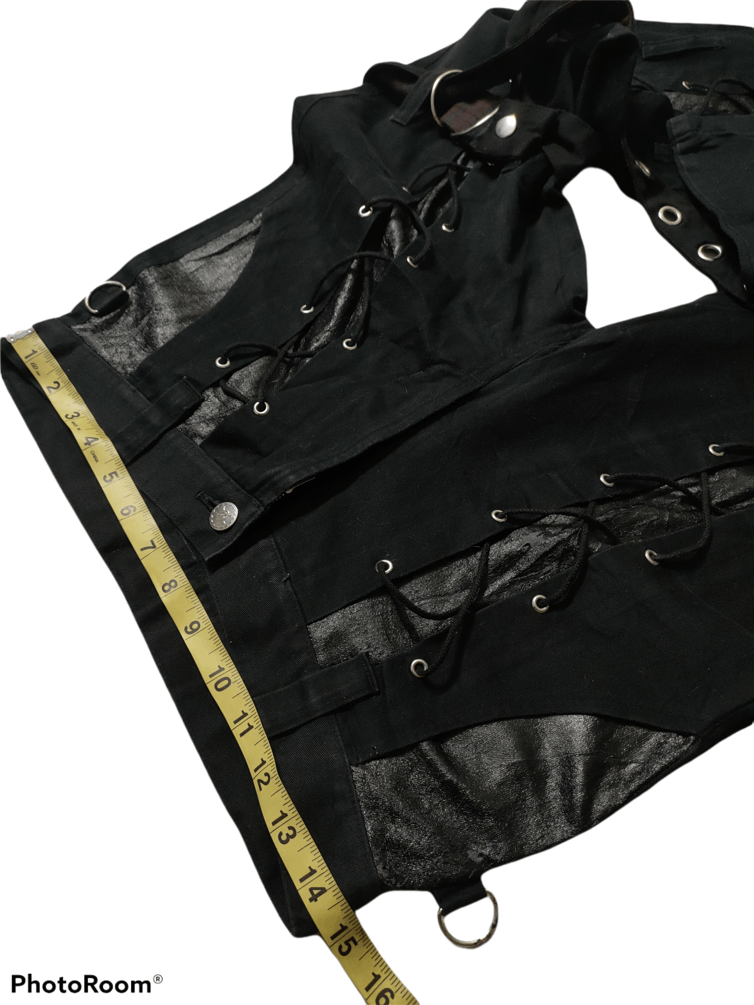 Hysteric Glamour × Japanese Brand Flare Bondage Pant by Secret t-Agent x Punk Design Size US 29 - 4 Thumbnail