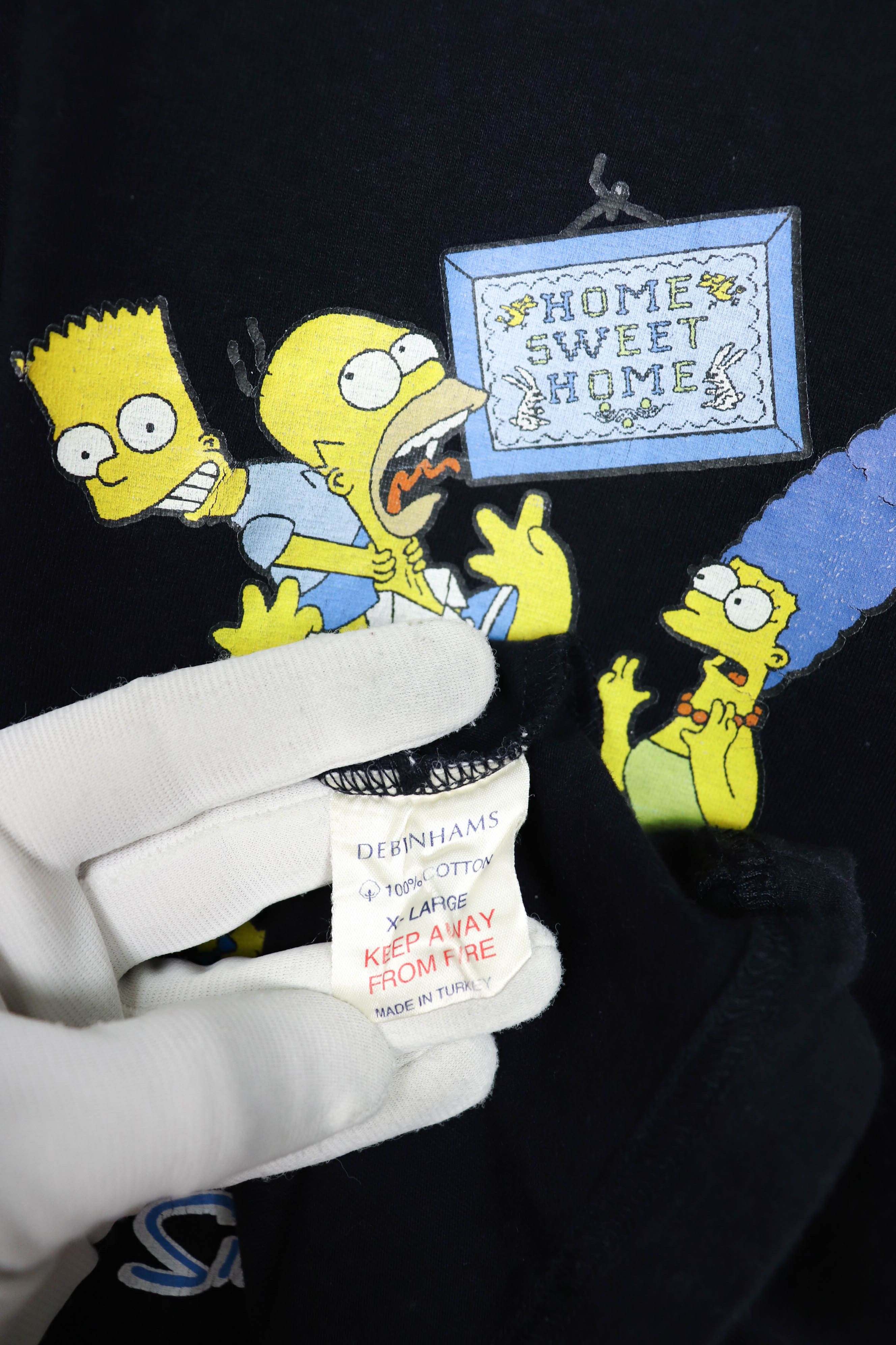 Fox Racing The Simpsons TM& ©1998 FOX Rare Vintage T-shirt Tee Size XL Size US XL / EU 56 / 4 - 6 Thumbnail