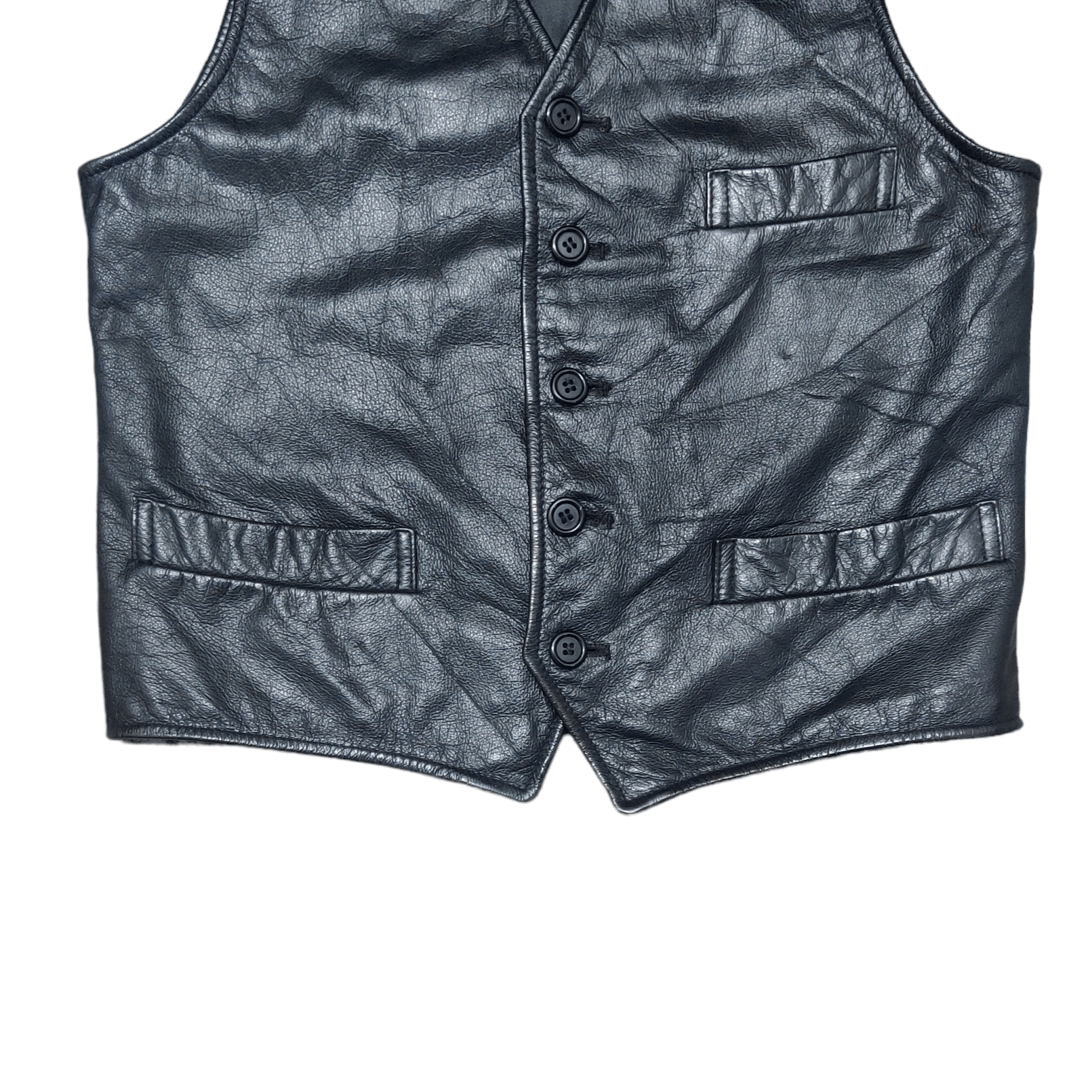 Leather Vintage Bear Leather Vest Size US M / EU 48-50 / 2 - 3 Thumbnail