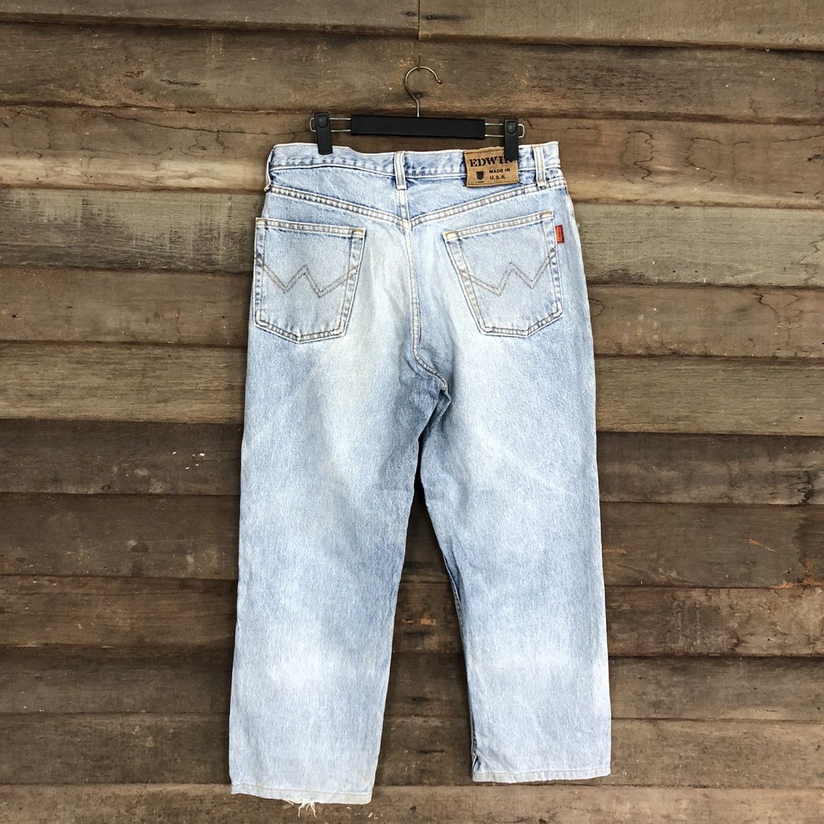 Edwin Vtg Edwin Light Blue Denim Jeans Pants #5751 Size US 32 / EU 48 - 11 Thumbnail