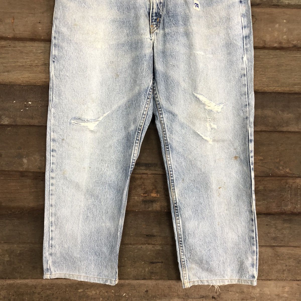 Edwin Vtg Edwin Light Blue Denim Jeans Pants #5751 Size US 32 / EU 48 - 3 Thumbnail