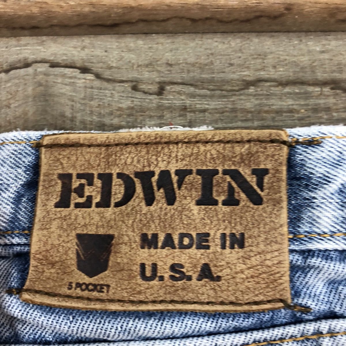 Edwin Vtg Edwin Light Blue Denim Jeans Pants #5751 Size US 32 / EU 48 - 15 Thumbnail