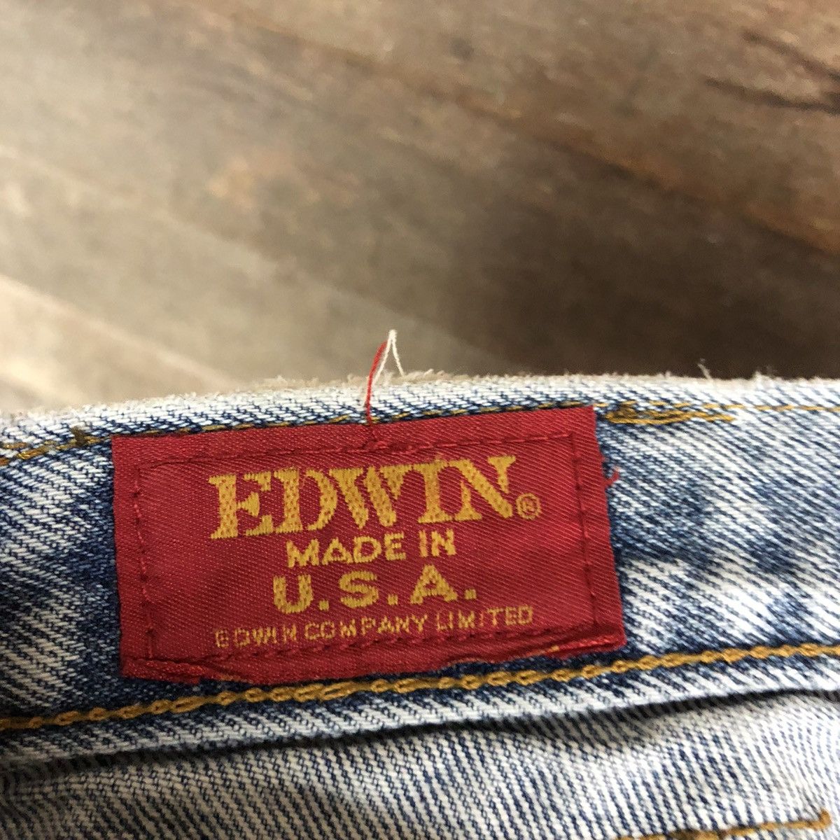 Edwin Vtg Edwin Light Blue Denim Jeans Pants #5751 Size US 32 / EU 48 - 16 Thumbnail