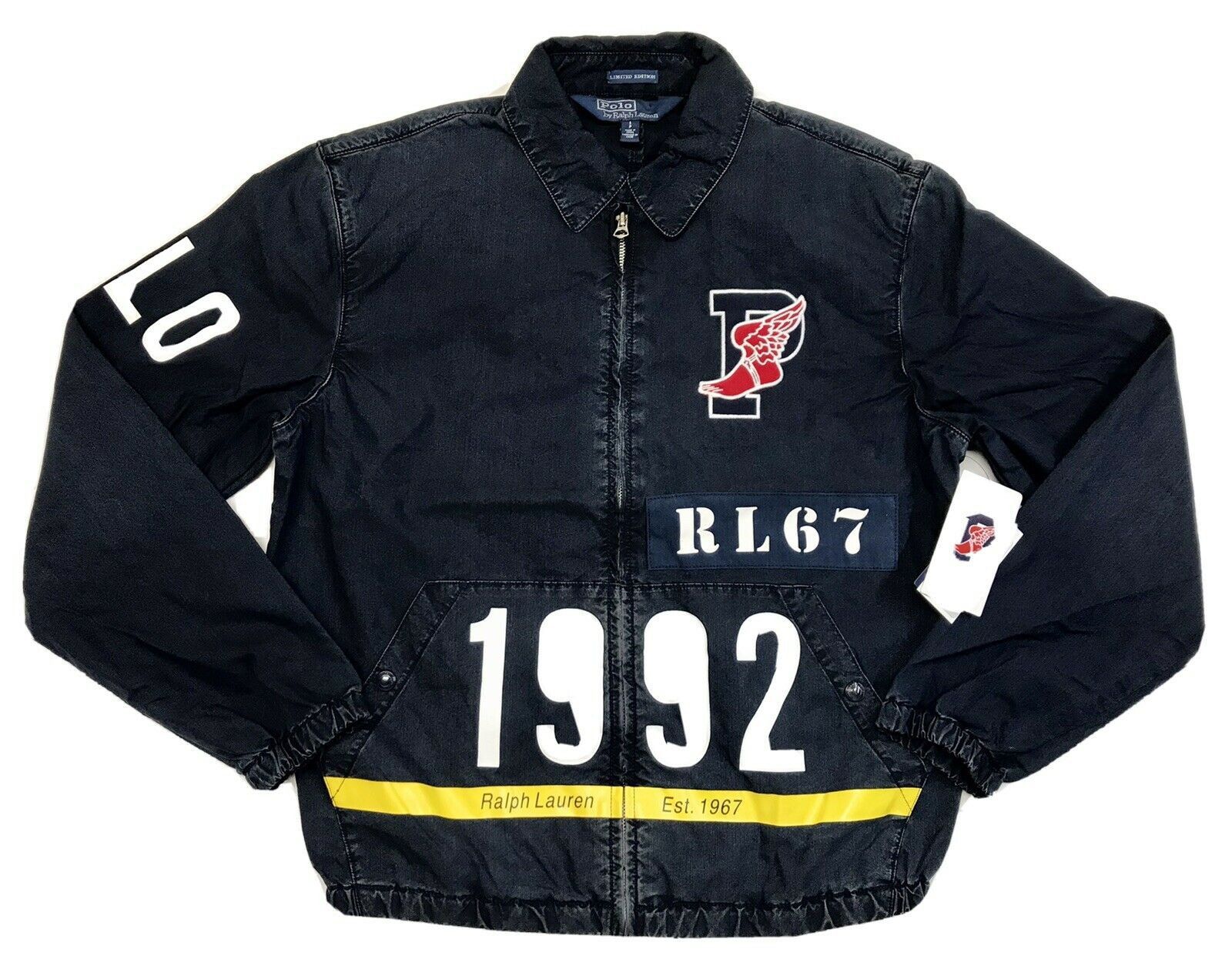 Polo Ralph Lauren Polo Ralph Lauren Indigo Stadium Denim Jacket Hat Set XL Size US XL / EU 56 / 4 - 14 Thumbnail