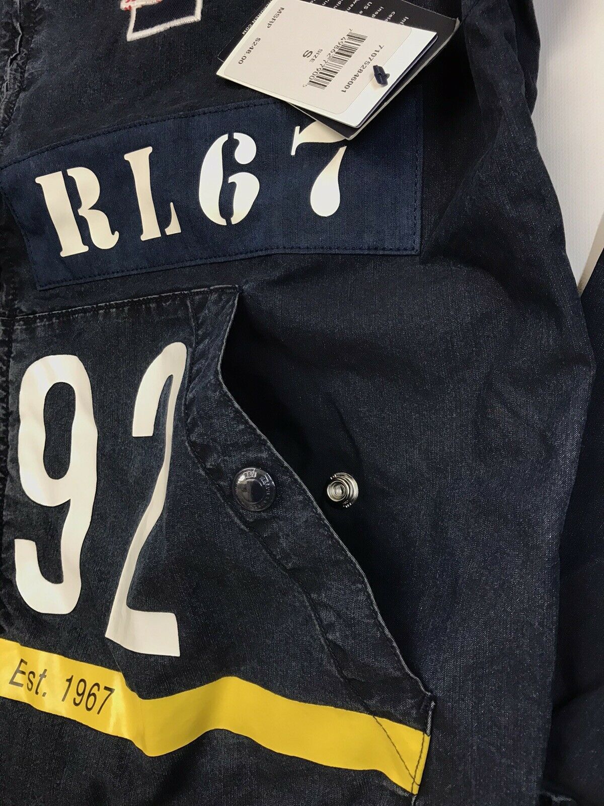 Polo Ralph Lauren Polo Ralph Lauren Indigo Stadium Denim Jacket Hat Set XL Size US XL / EU 56 / 4 - 11 Thumbnail