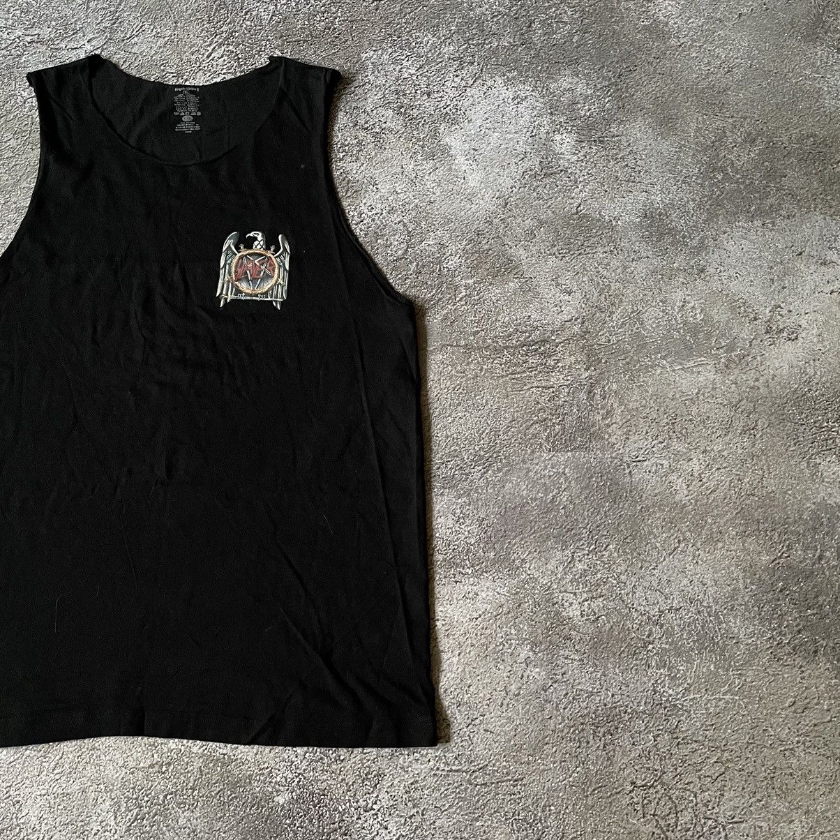 Vintage Vintage Y2K Tee Slayer Dead Face 666 Devil XL Size US XL / EU 56 / 4 - 2 Thumbnail
