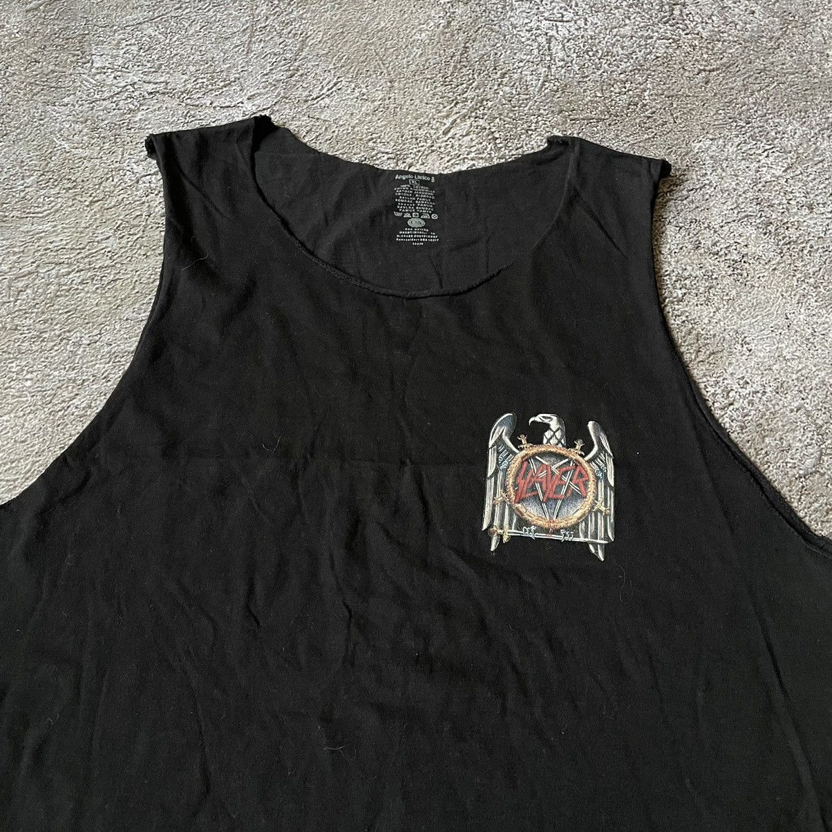 Vintage Vintage Y2K Tee Slayer Dead Face 666 Devil XL Size US XL / EU 56 / 4 - 5 Thumbnail