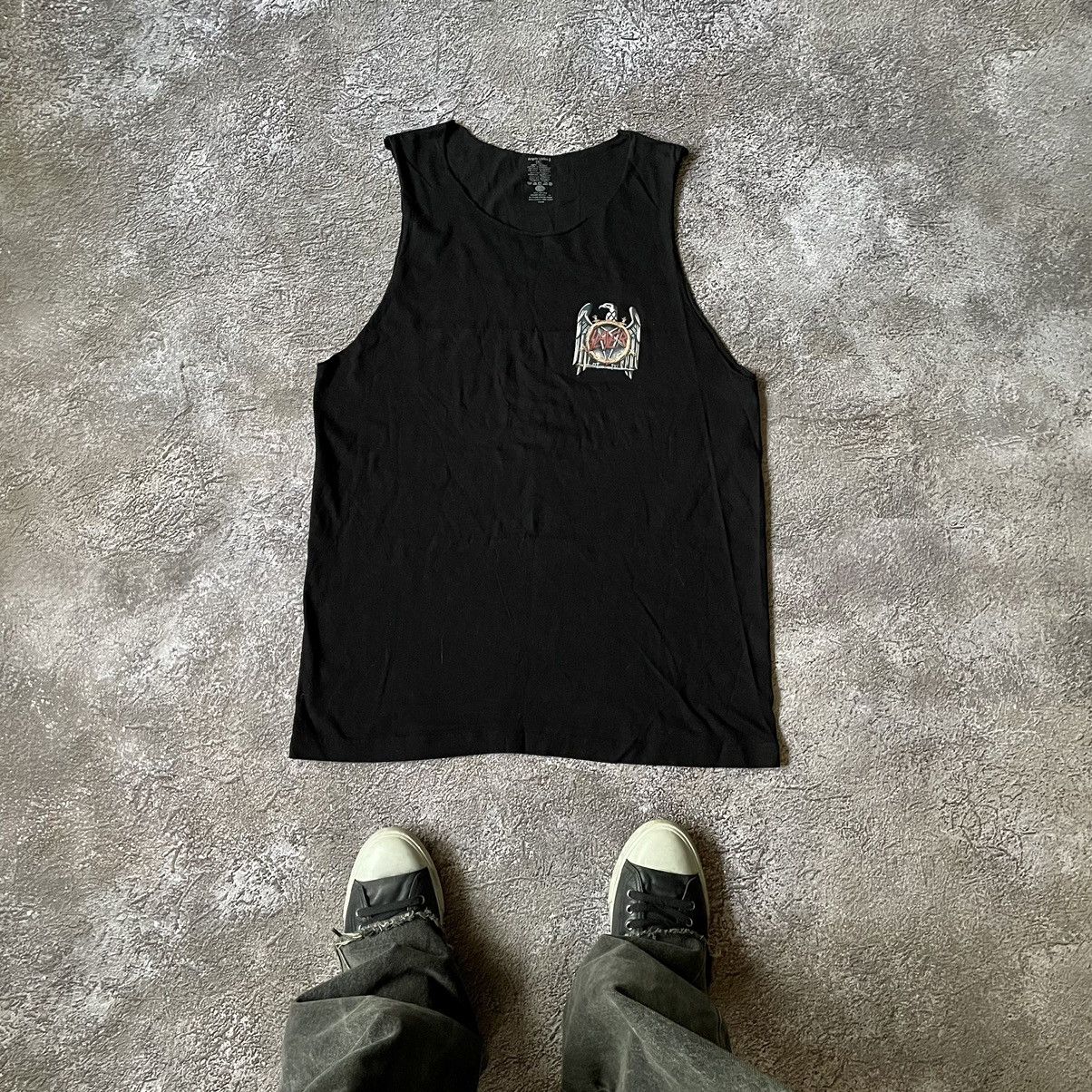 Vintage Vintage Y2K Tee Slayer Dead Face 666 Devil XL Size US XL / EU 56 / 4 - 1 Thumbnail