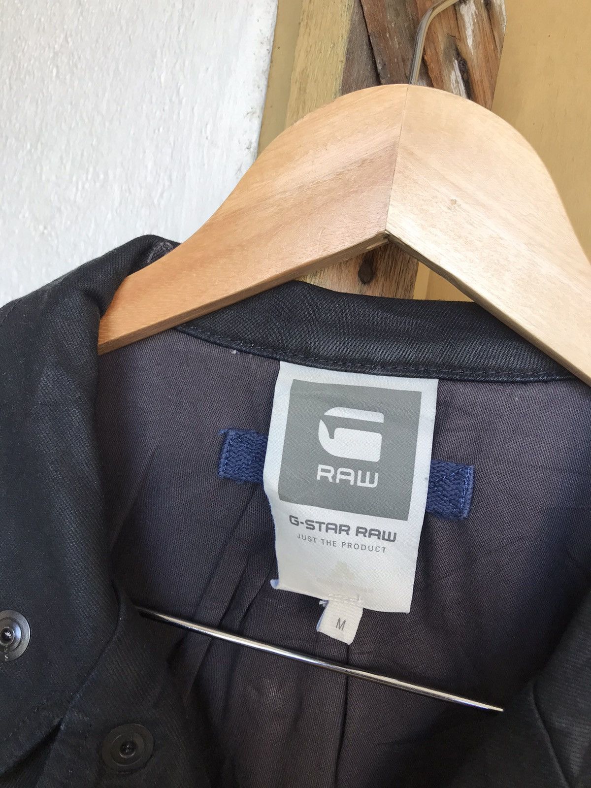 G-Star G-Star Raw Double Layer Punk Waxed Jacket If Six Was Nine Size US M / EU 48-50 / 2 - 6 Thumbnail