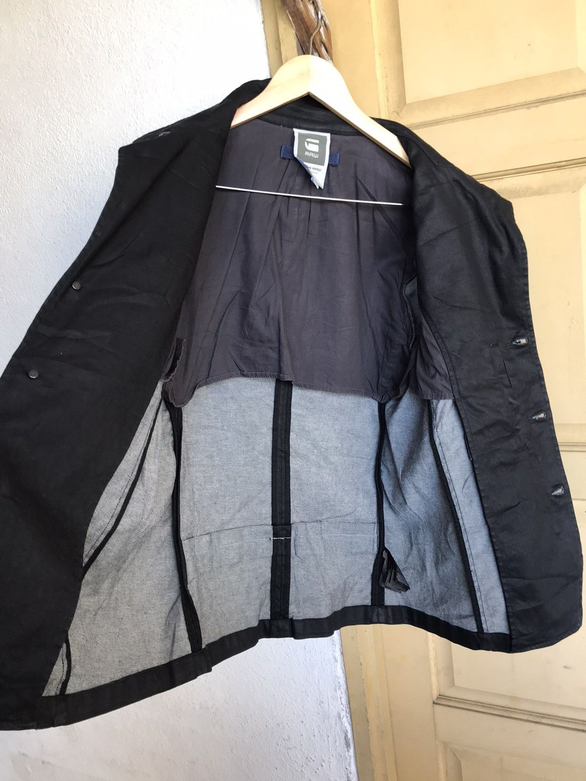 G-Star G-Star Raw Double Layer Punk Waxed Jacket If Six Was Nine Size US M / EU 48-50 / 2 - 16 Thumbnail