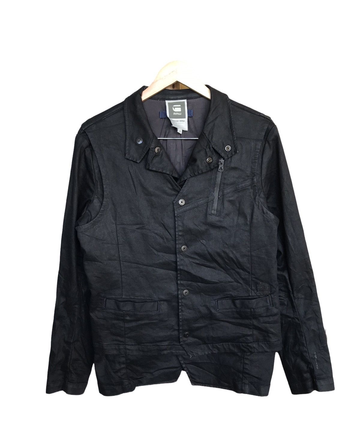 G-Star Raw Seditionaries Waxed Cloth Jacket Like Barbour