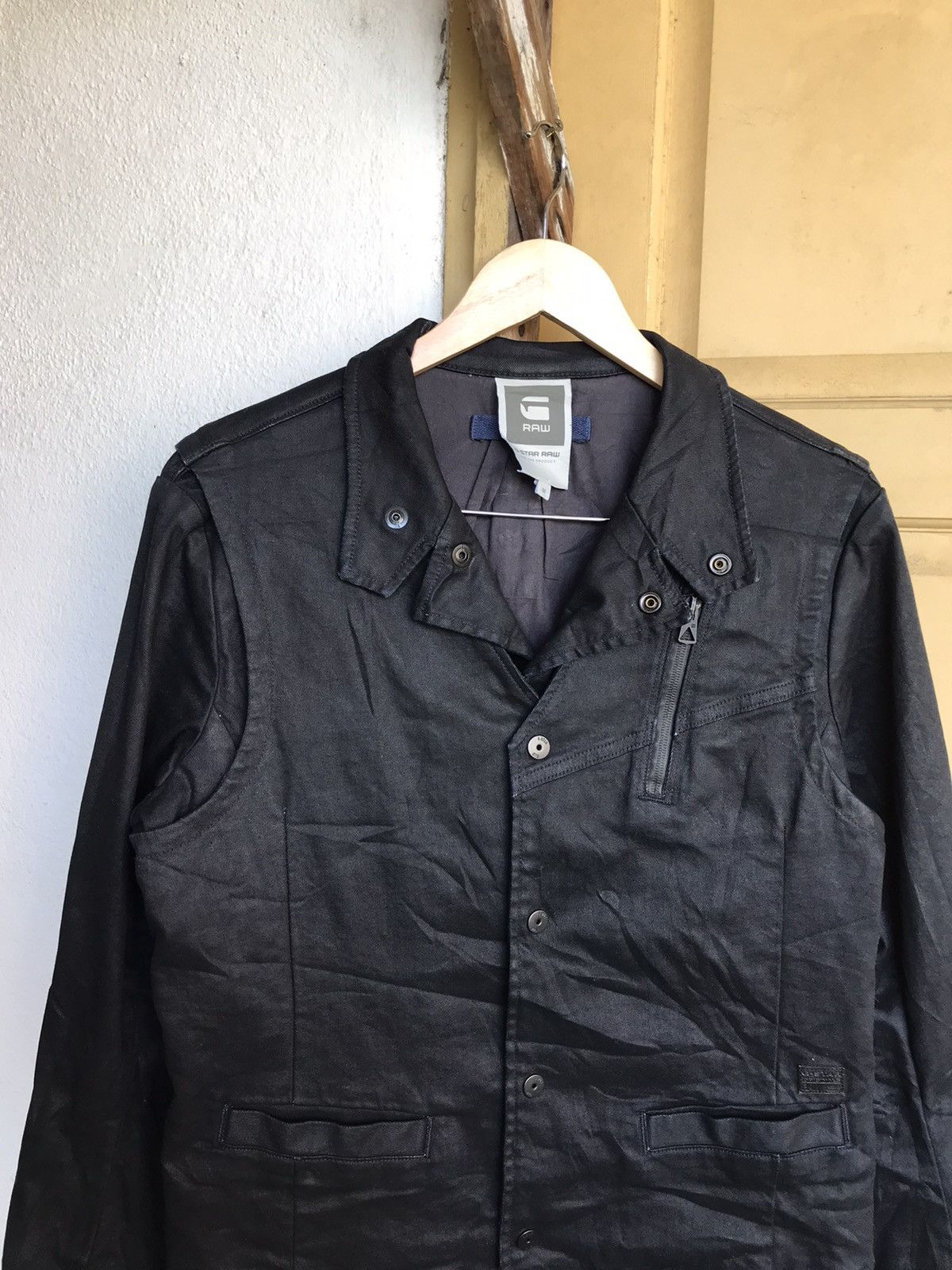 G-Star G-Star Raw Double Layer Punk Waxed Jacket If Six Was Nine Size US M / EU 48-50 / 2 - 4 Thumbnail