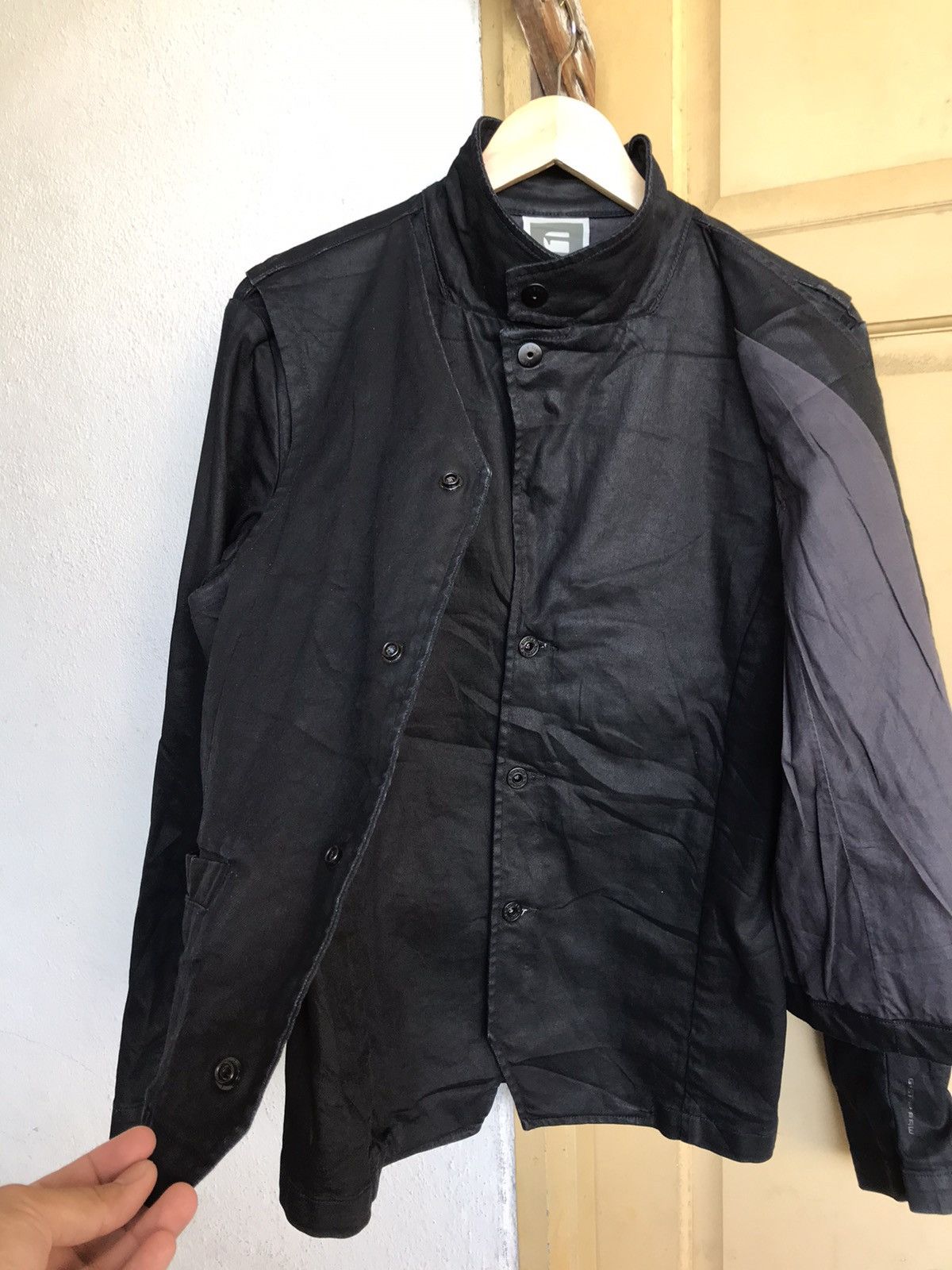G-Star G-Star Raw Double Layer Punk Waxed Jacket If Six Was Nine Size US M / EU 48-50 / 2 - 13 Thumbnail