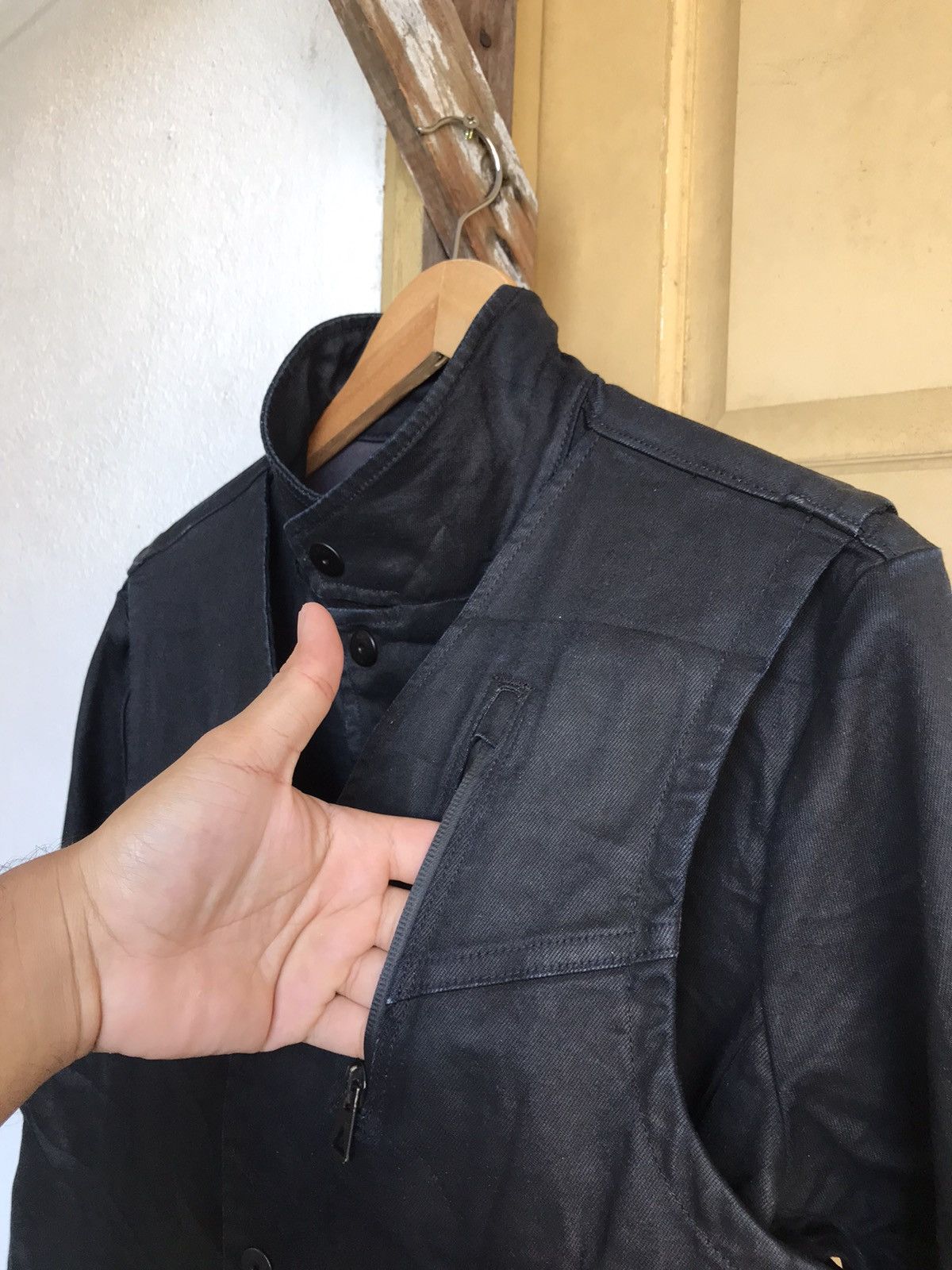 G-Star G-Star Raw Double Layer Punk Waxed Jacket If Six Was Nine Size US M / EU 48-50 / 2 - 12 Thumbnail