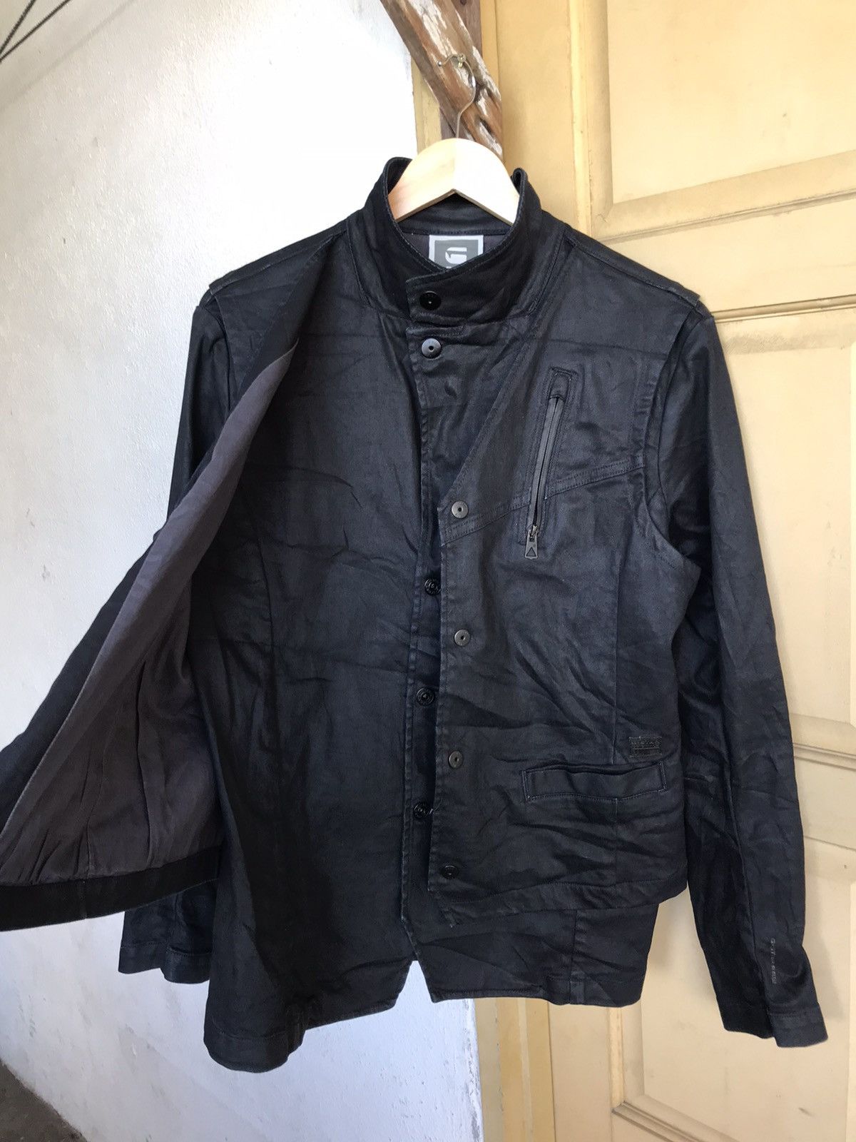 G-Star G-Star Raw Double Layer Punk Waxed Jacket If Six Was Nine Size US M / EU 48-50 / 2 - 15 Thumbnail