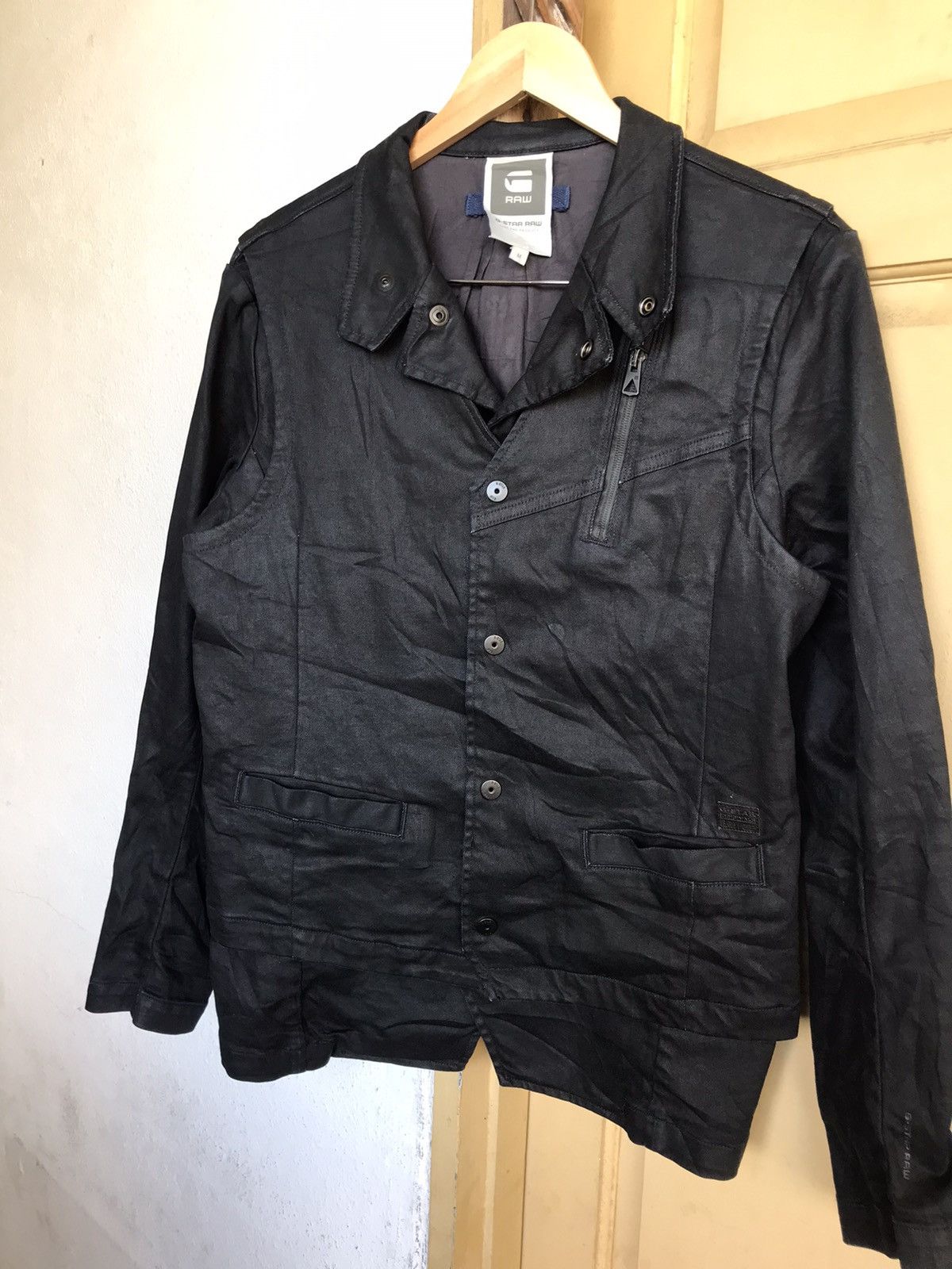 G-Star G-Star Raw Double Layer Punk Waxed Jacket If Six Was Nine Size US M / EU 48-50 / 2 - 10 Thumbnail
