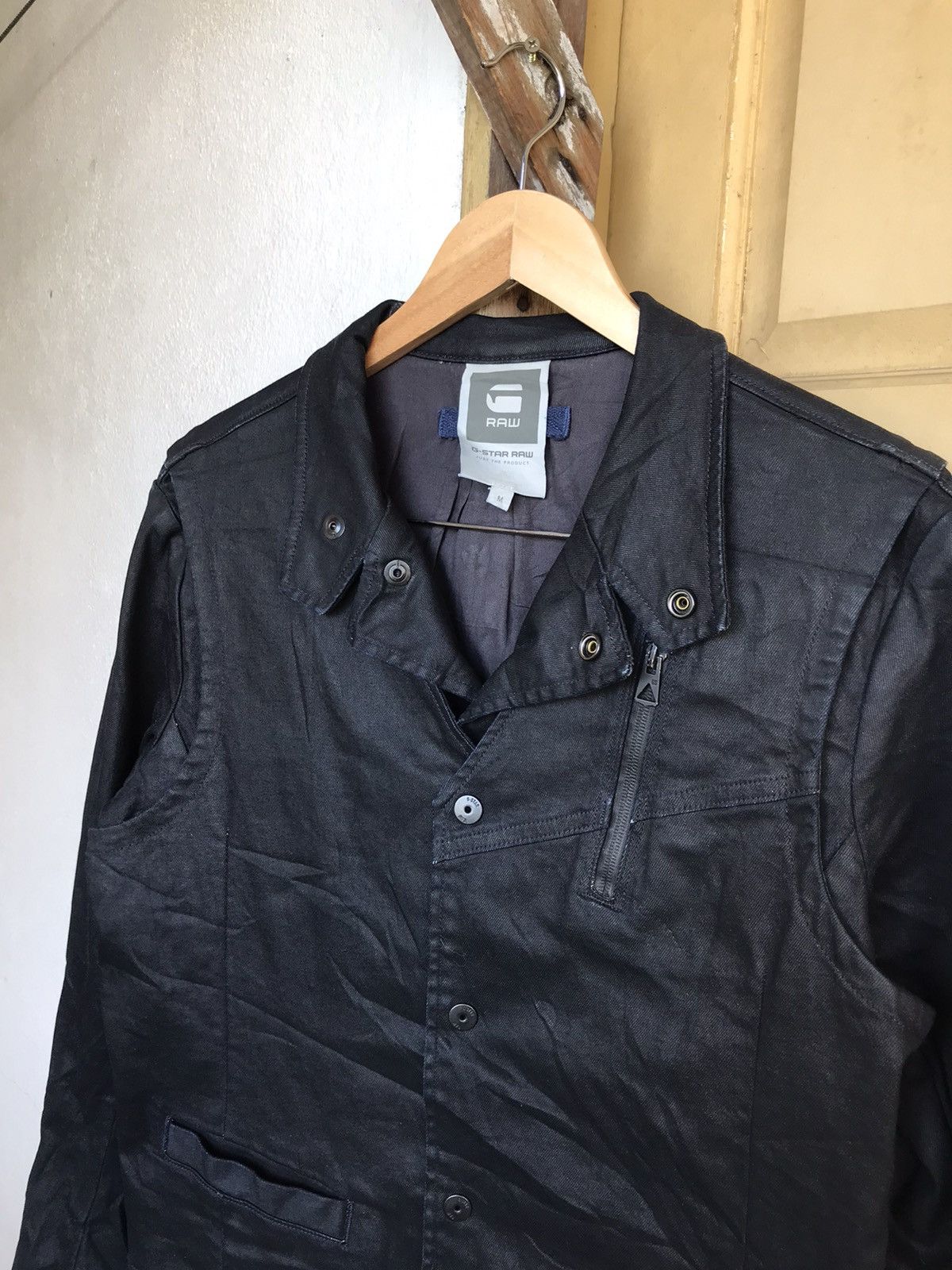 G-Star G-Star Raw Double Layer Punk Waxed Jacket If Six Was Nine Size US M / EU 48-50 / 2 - 7 Thumbnail
