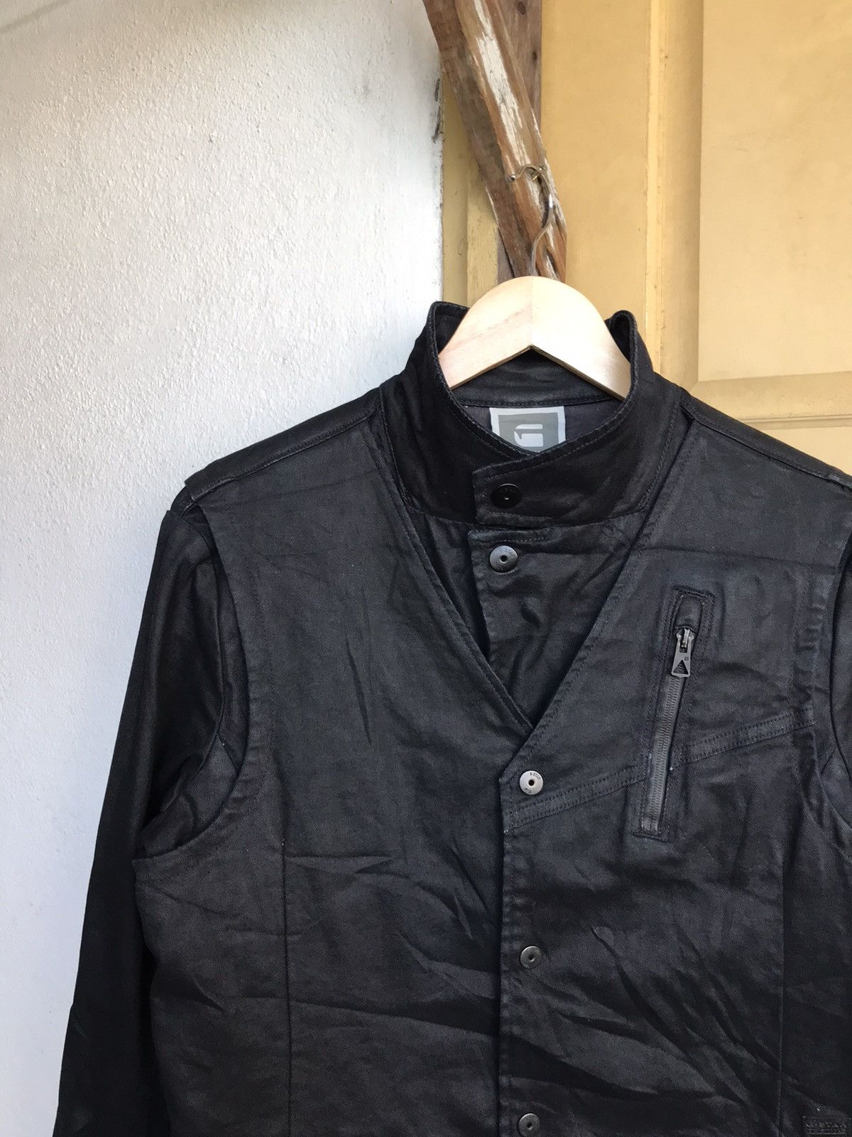 G-Star G-Star Raw Double Layer Punk Waxed Jacket If Six Was Nine Size US M / EU 48-50 / 2 - 11 Thumbnail