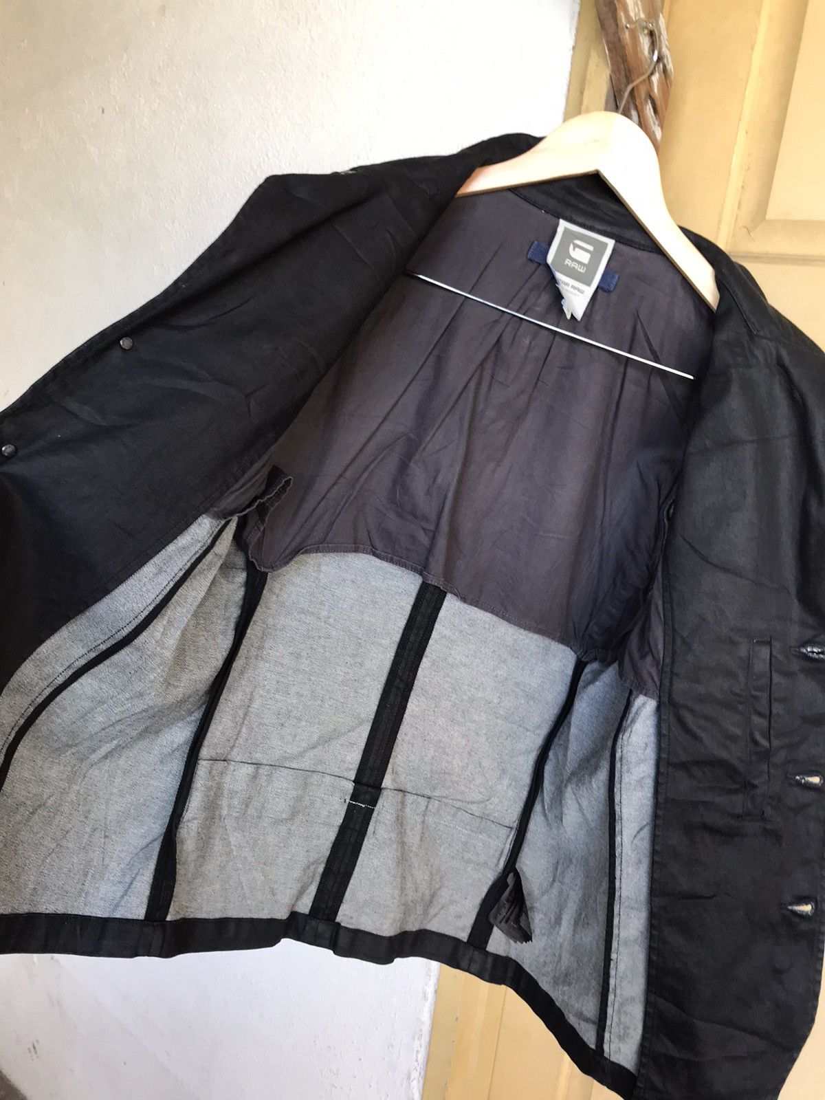 G-Star G-Star Raw Double Layer Punk Waxed Jacket If Six Was Nine Size US M / EU 48-50 / 2 - 17 Thumbnail