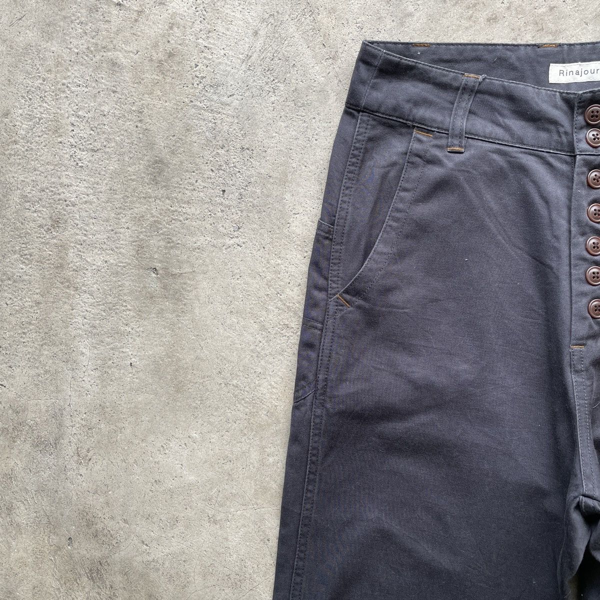 Japanese Brand Vintage Rinajour Faded Trousers Casual Pants W26x26 Size US 26 / EU 42 - 5 Thumbnail