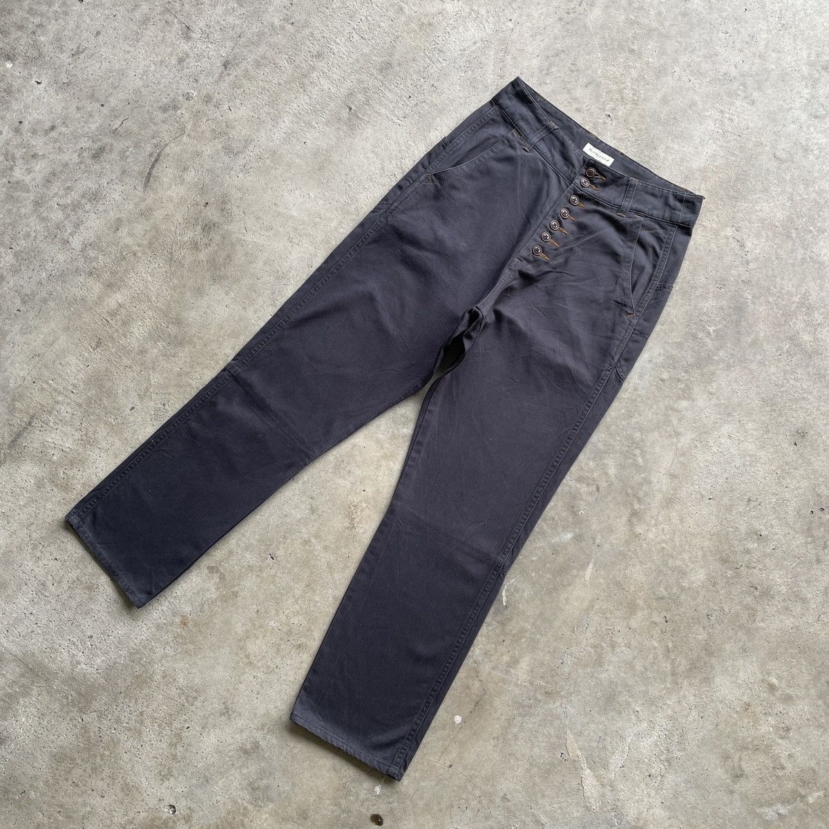 Japanese Brand Vintage Rinajour Faded Trousers Casual Pants W26x26 Size US 26 / EU 42 - 2 Thumbnail