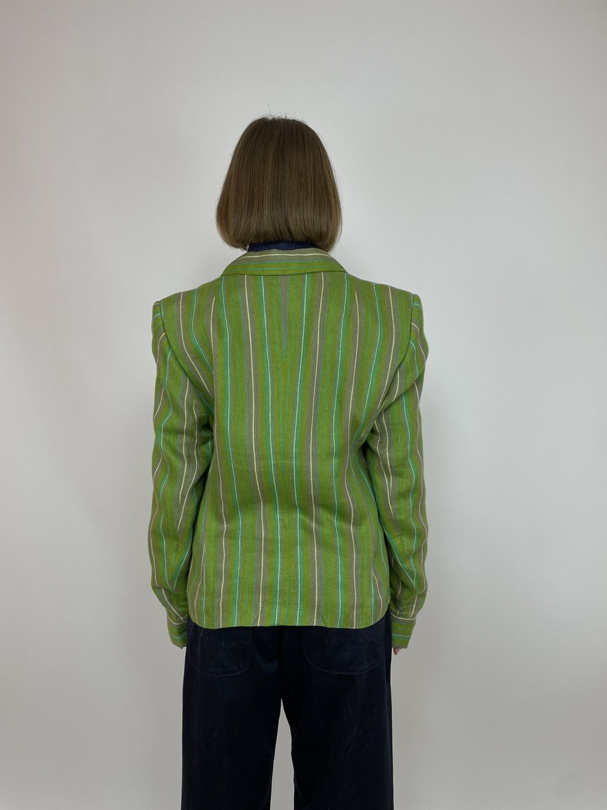 Other Claudia Strated Linen Blazer jacket Womens size 44 Size M / US 6-8 / IT 42-44 - 10 Thumbnail
