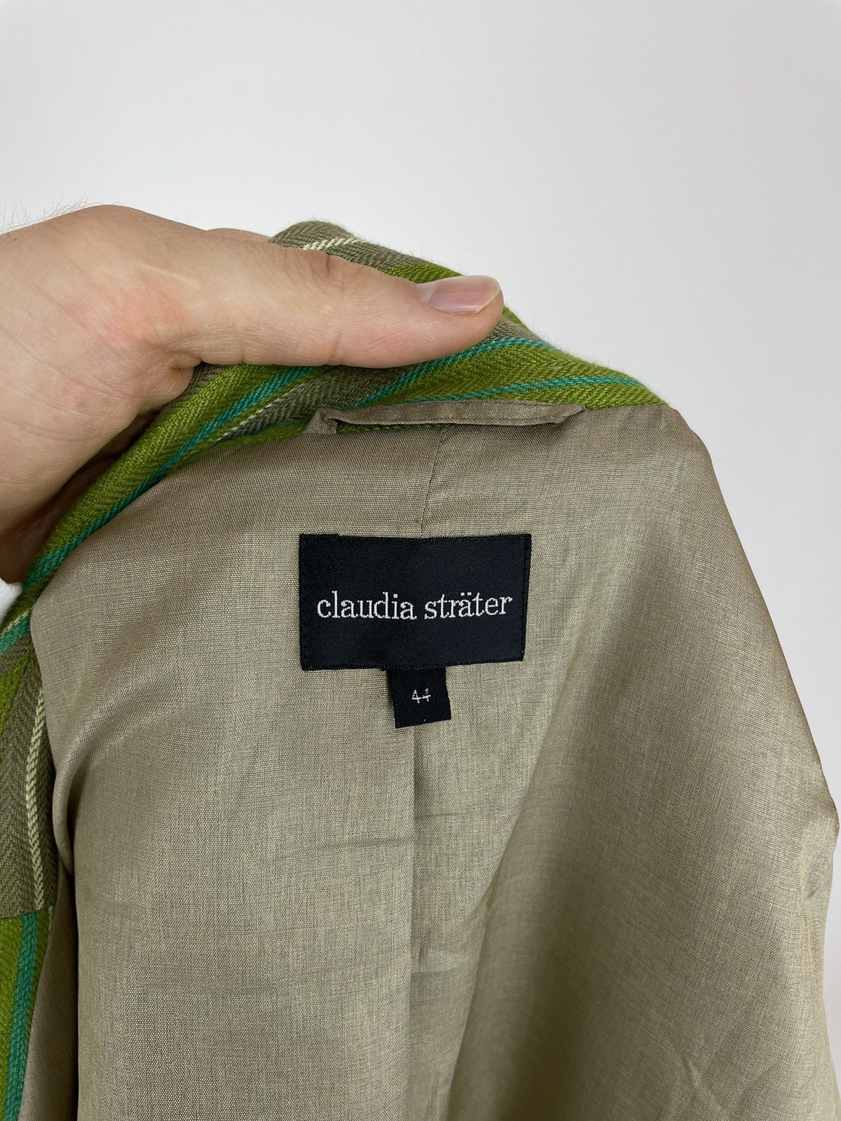 Other Claudia Strated Linen Blazer jacket Womens size 44 Size M / US 6-8 / IT 42-44 - 11 Thumbnail