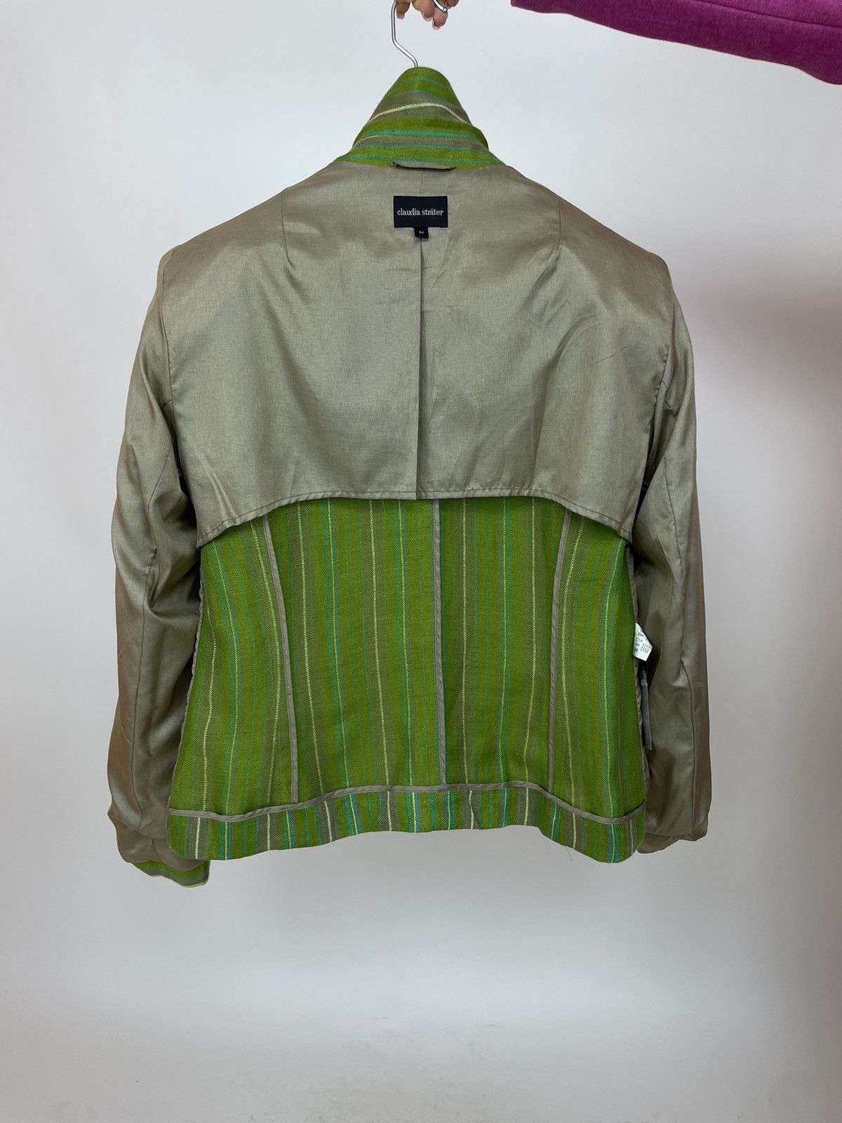 Other Claudia Strated Linen Blazer jacket Womens size 44 Size M / US 6-8 / IT 42-44 - 15 Thumbnail