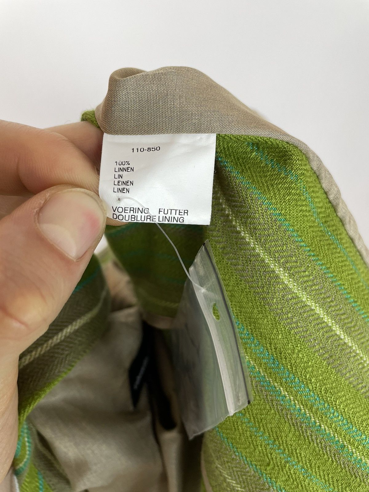 Other Claudia Strated Linen Blazer jacket Womens size 44 Size M / US 6-8 / IT 42-44 - 12 Thumbnail