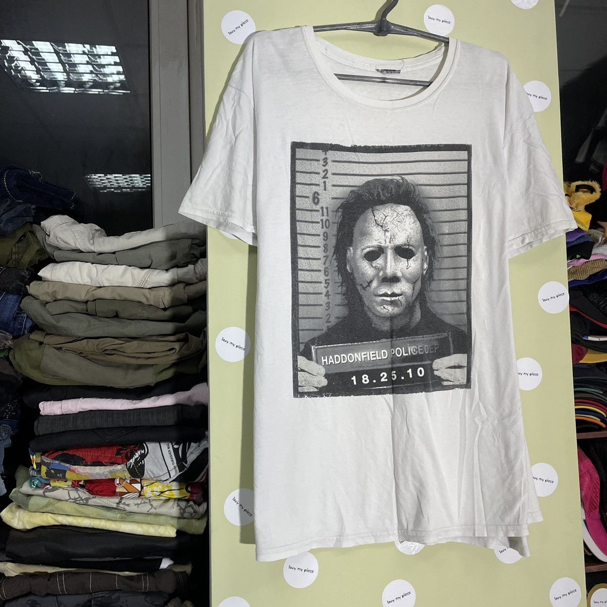 Vintage Vintage Y2K Faded Graphic Tee Horror Print Grunge Tapered XL Size US XL / EU 56 / 4 - 3 Thumbnail