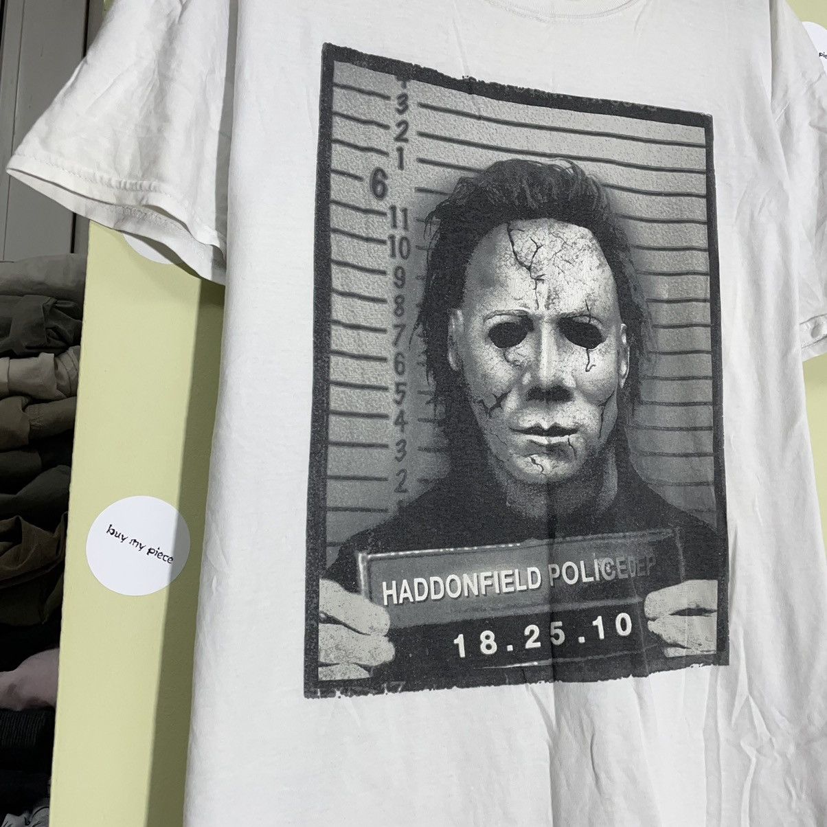 Vintage Vintage Y2K Faded Graphic Tee Horror Print Grunge Tapered XL Size US XL / EU 56 / 4 - 6 Thumbnail