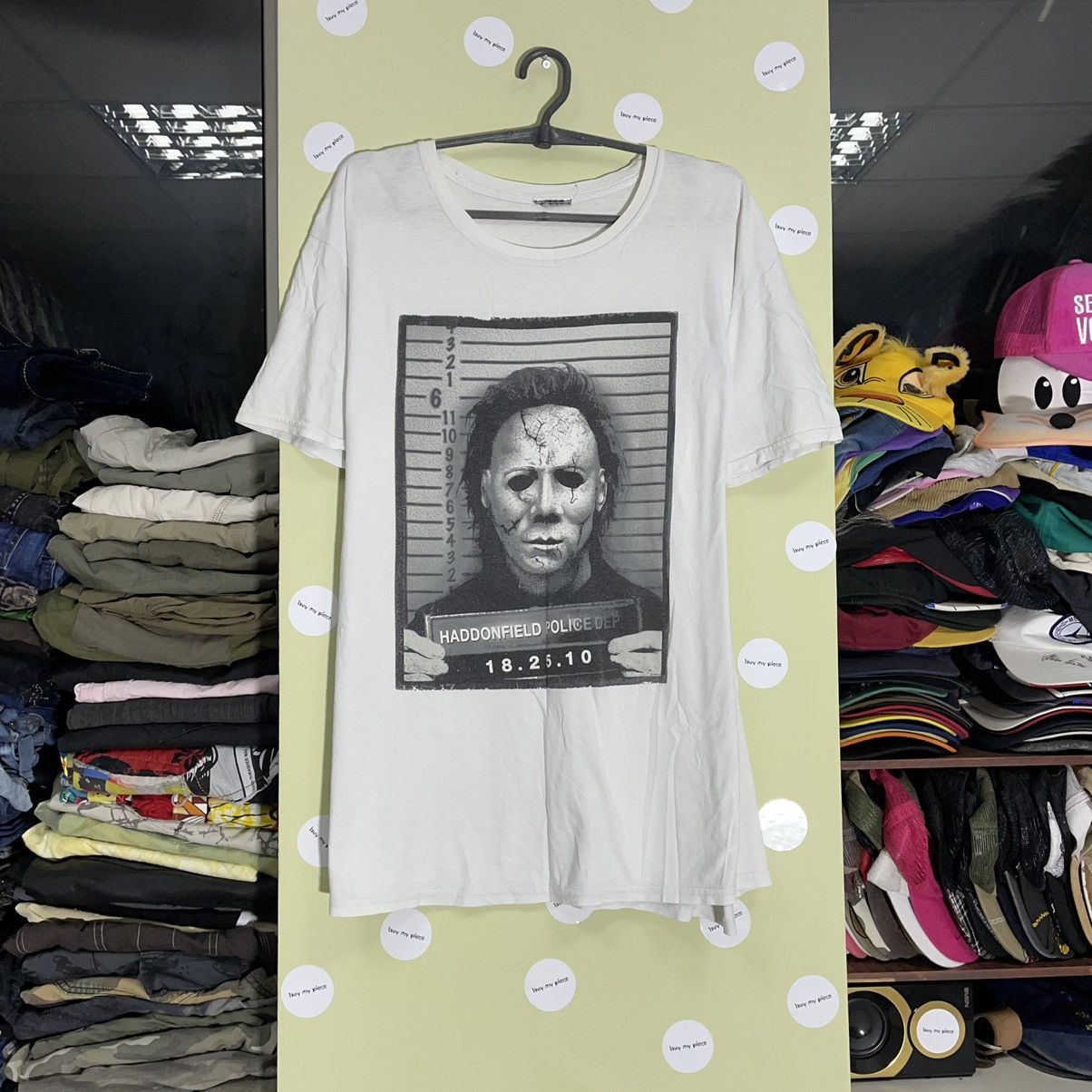 Vintage Vintage Y2K Faded Graphic Tee Horror Print Grunge Tapered XL Size US XL / EU 56 / 4 - 1 Thumbnail