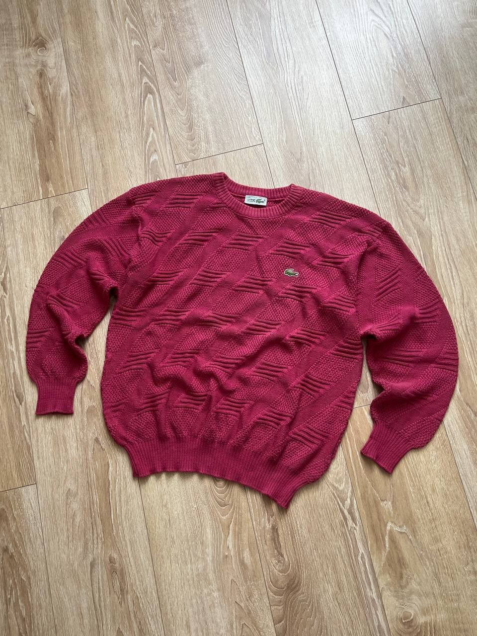 Lacoste Vintage Lacoste Sweater Size US L / EU 52-54 / 3 - 1 Thumbnail