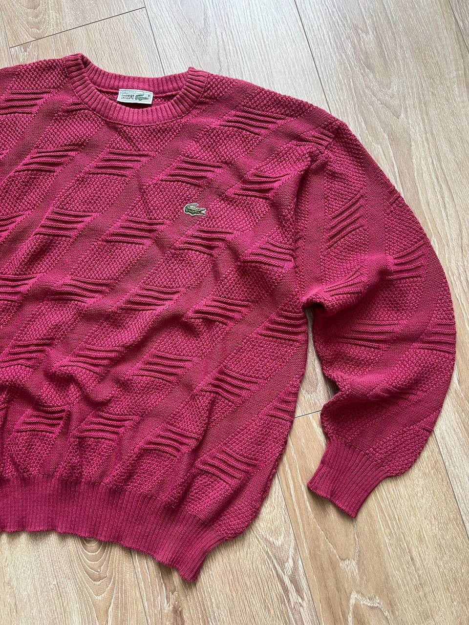Lacoste Vintage Lacoste Sweater Size US L / EU 52-54 / 3 - 3 Thumbnail
