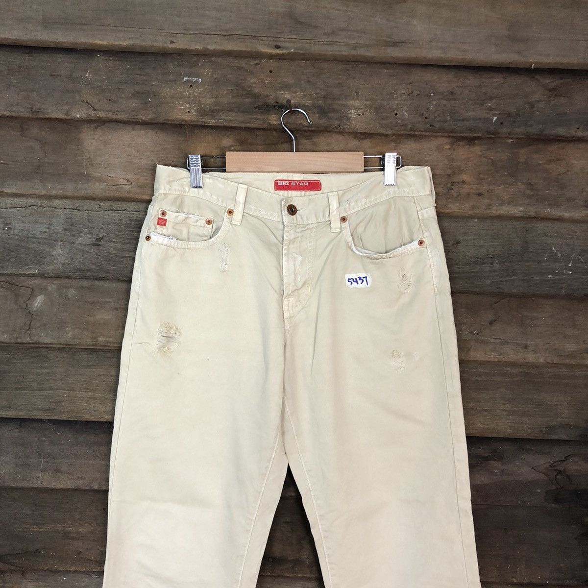 Big Star Big Star Brown Straight Pants #5437 Size US 30 / EU 46 - 2 Thumbnail