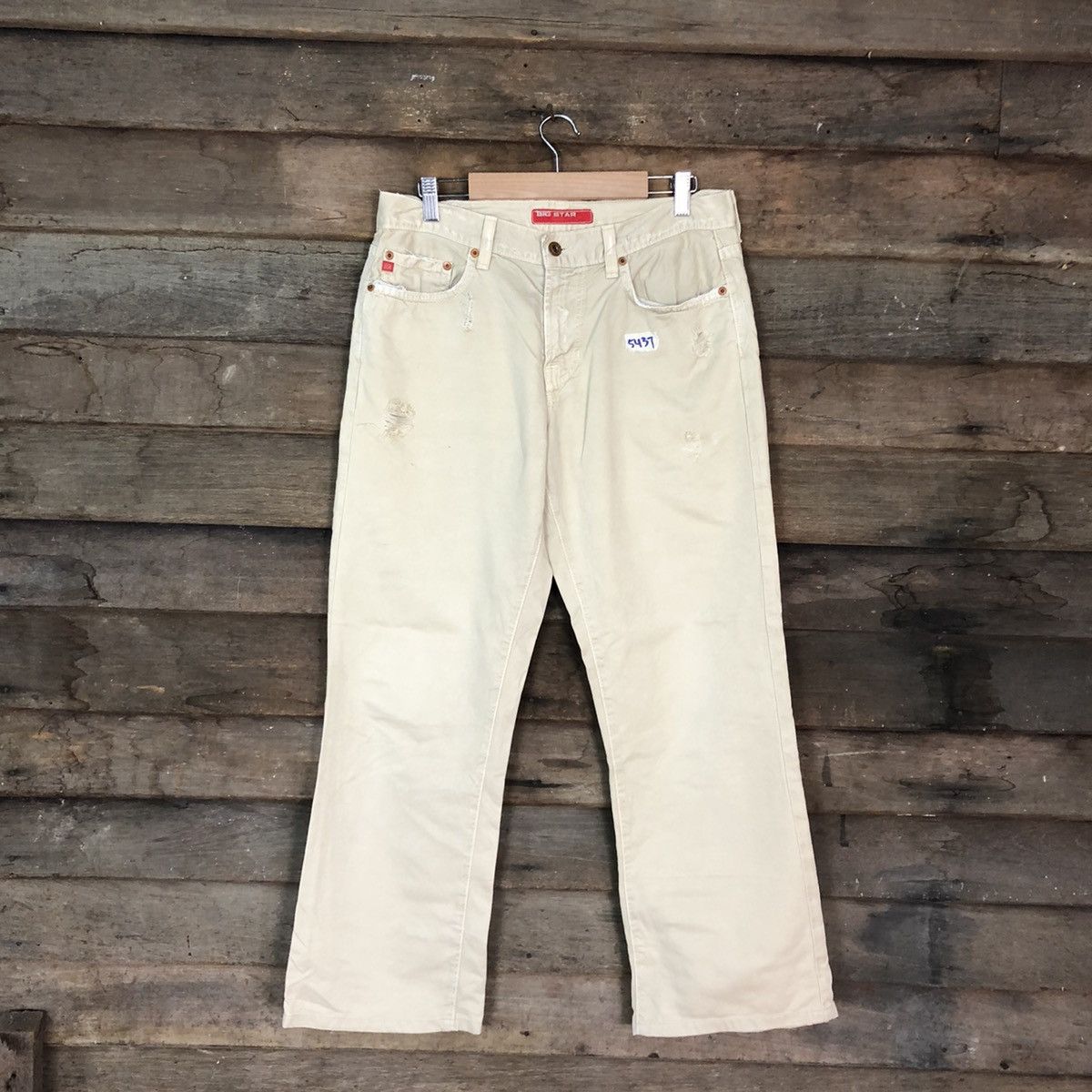 Big Star Big Star Brown Straight Pants #5437 Size US 30 / EU 46 - 1 Thumbnail