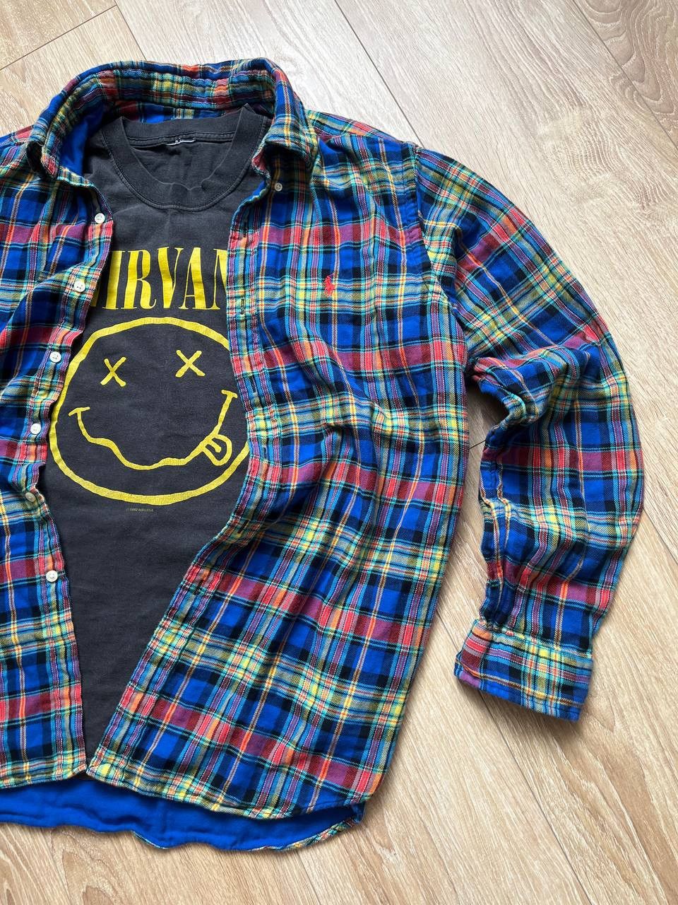 Polo Ralph Lauren Flannel Shirt Ralph Lauren Travis Scott Style Size US XL / EU 56 / 4 - 3 Thumbnail