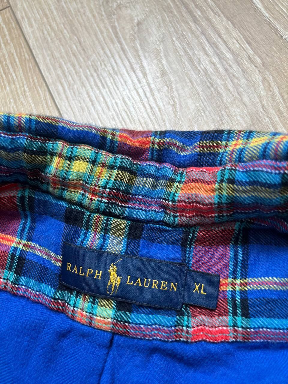 Polo Ralph Lauren Flannel Shirt Ralph Lauren Travis Scott Style Size US XL / EU 56 / 4 - 5 Thumbnail