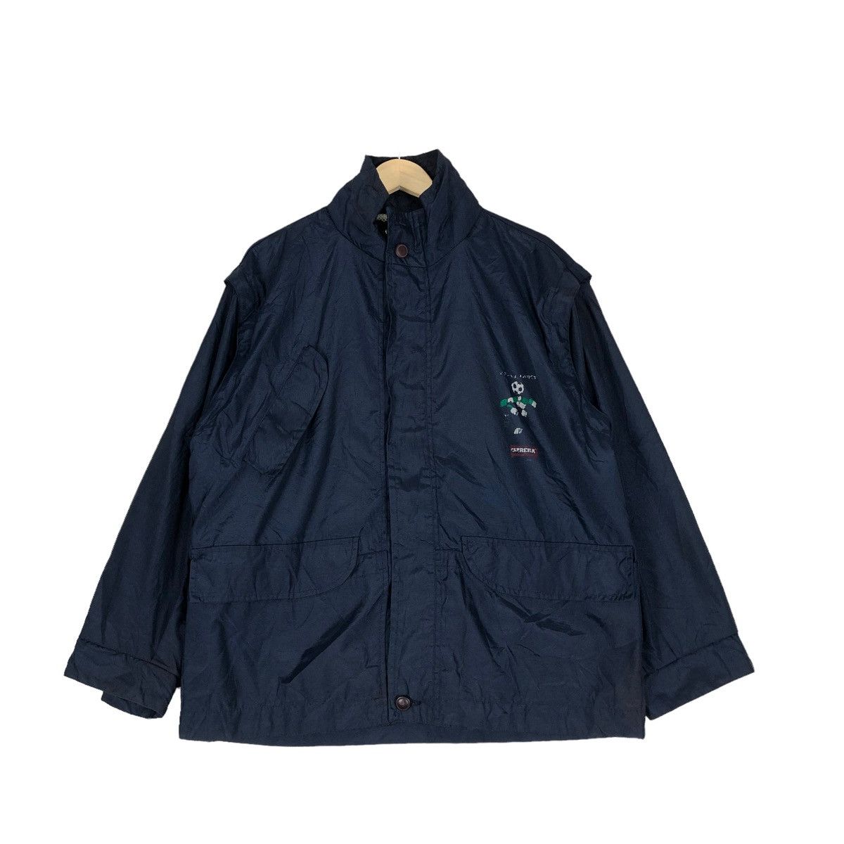 Carrera 📣Vintage Carrera Italian 90 attachable Jacket Size US L / EU 52-54 / 3 - 3 Thumbnail