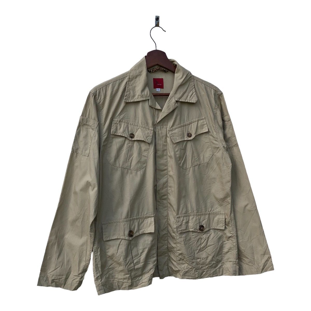 image of Jc Penney x Needles Vintage Nepenthes Multi Pocket Made In Usa Army Style in Brown (Size Small)