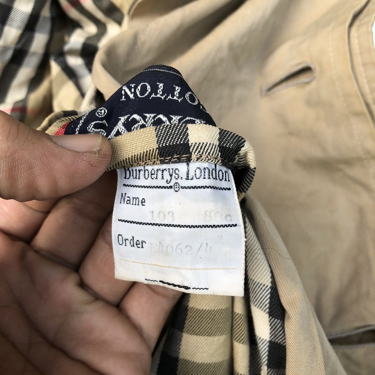 Burberry 📣VINTAGE BURBERRY ENGLAND NOVA CHECK JACKET Size US M / EU 48-50 / 2 - 7 Thumbnail