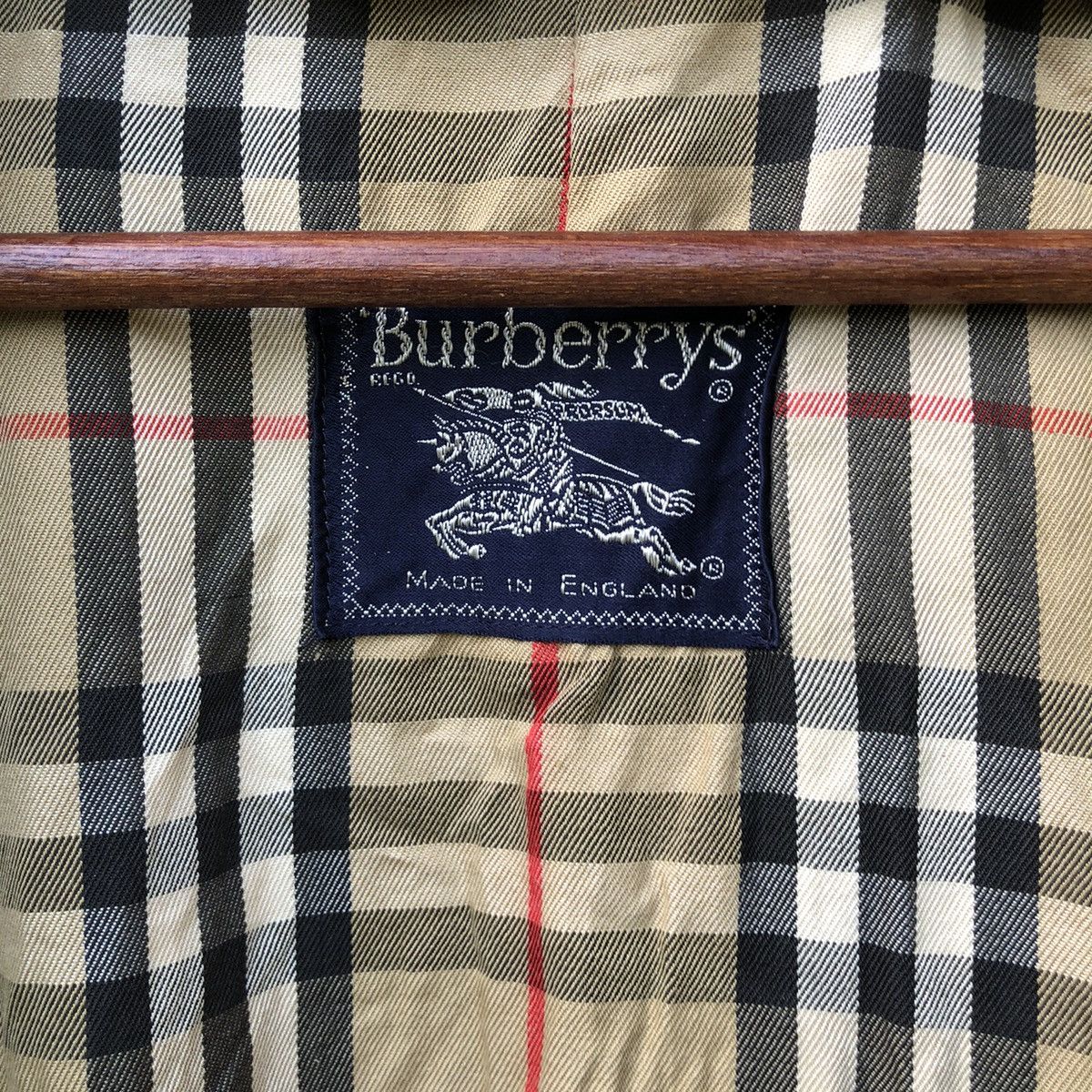Burberry 📣VINTAGE BURBERRY ENGLAND NOVA CHECK JACKET Size US M / EU 48-50 / 2 - 4 Thumbnail