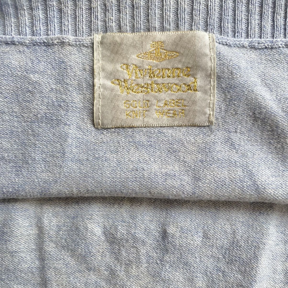 Vivienne Westwood Vintage 90’s Gold Label Cotton Knit Crown Made in England Size M / US 6-8 / IT 42-44 - 3 Thumbnail